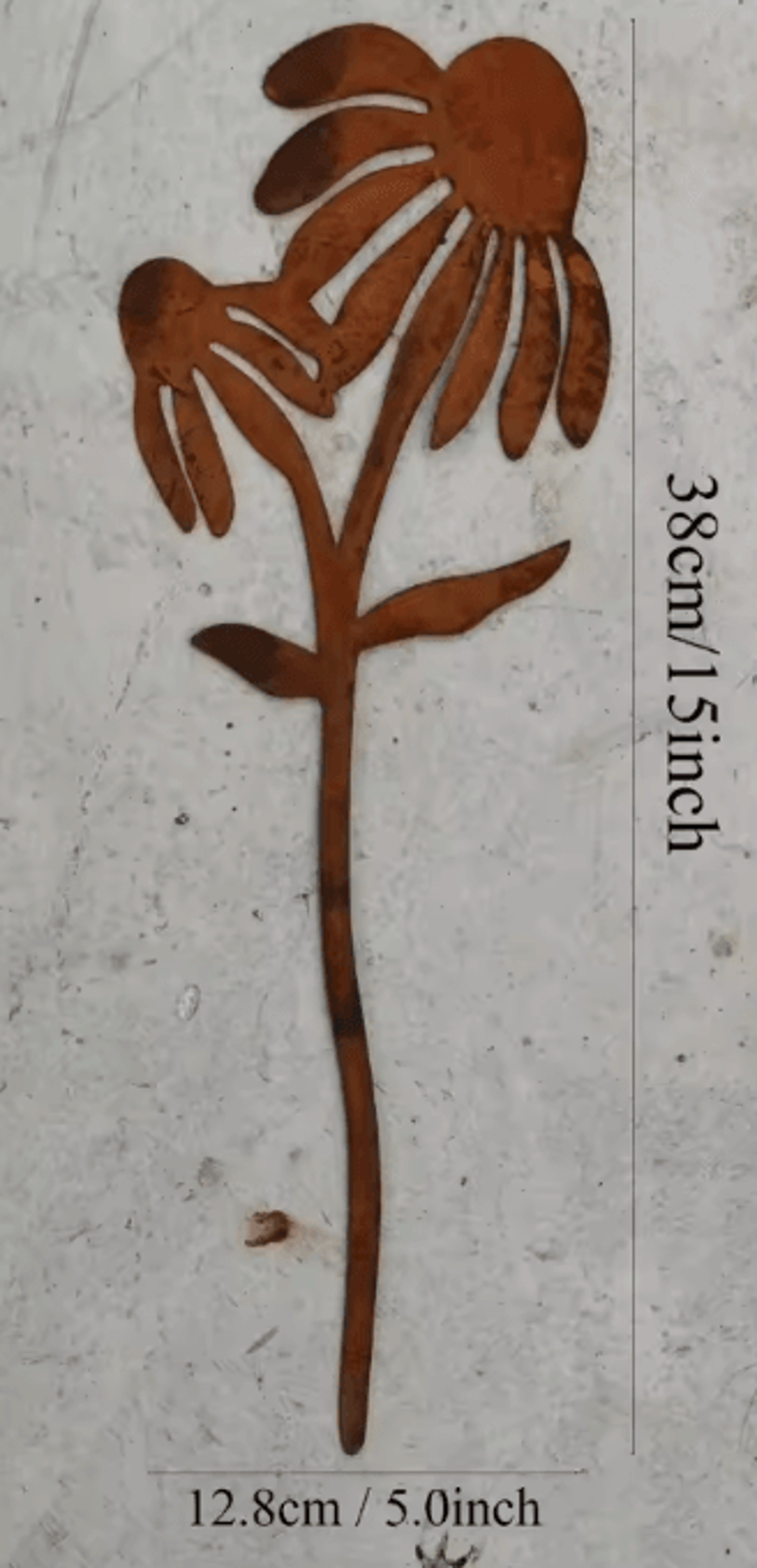 Rustic Metal Rabbit Garden Stake  Adorable Bunny Silhouette Outdoor Yard Art For Farmhouse Decor 6