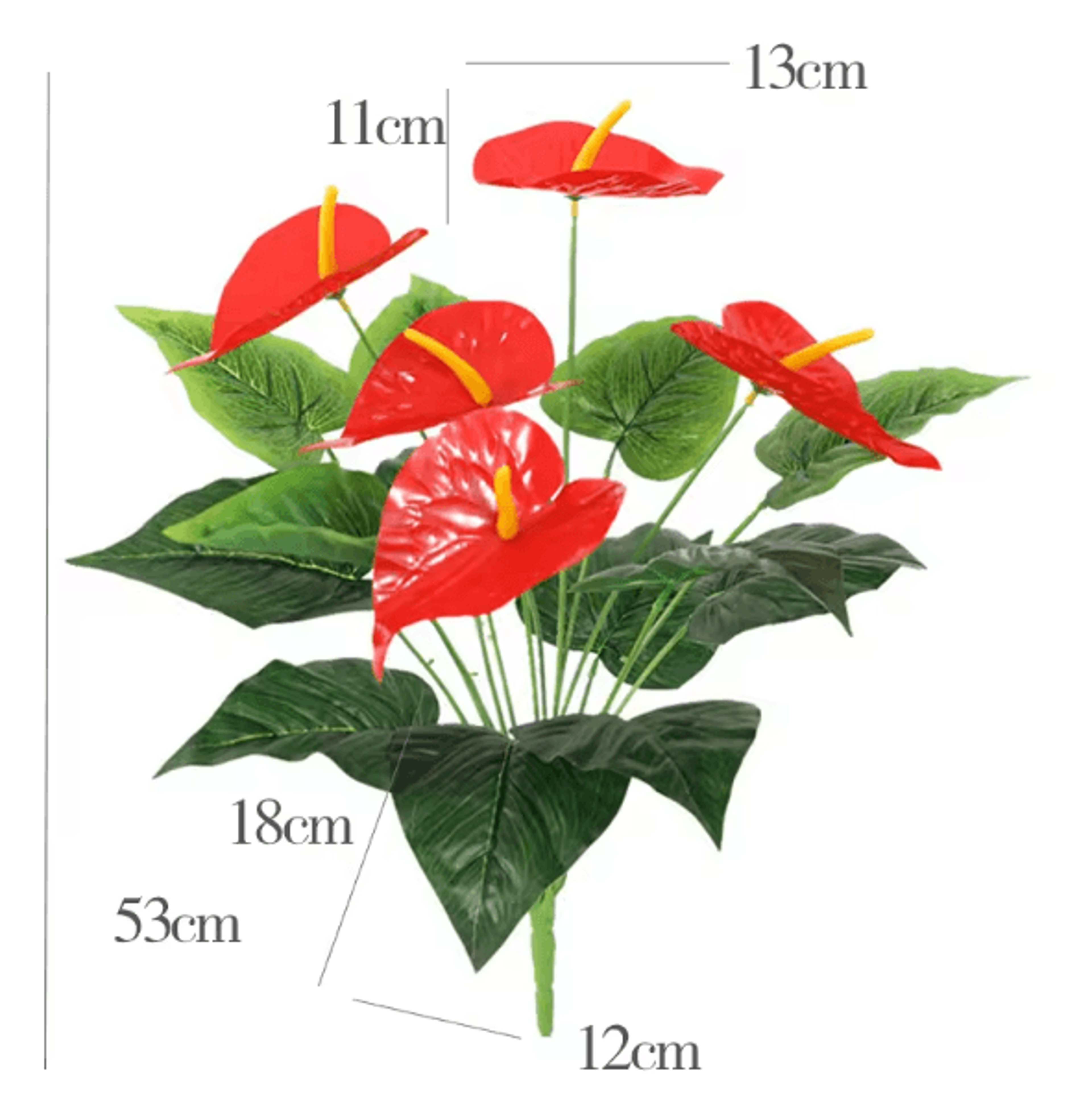 TropiLeaf 209 Inch Artificial Monstera Leaves Large Tropical Greenery Decor 4