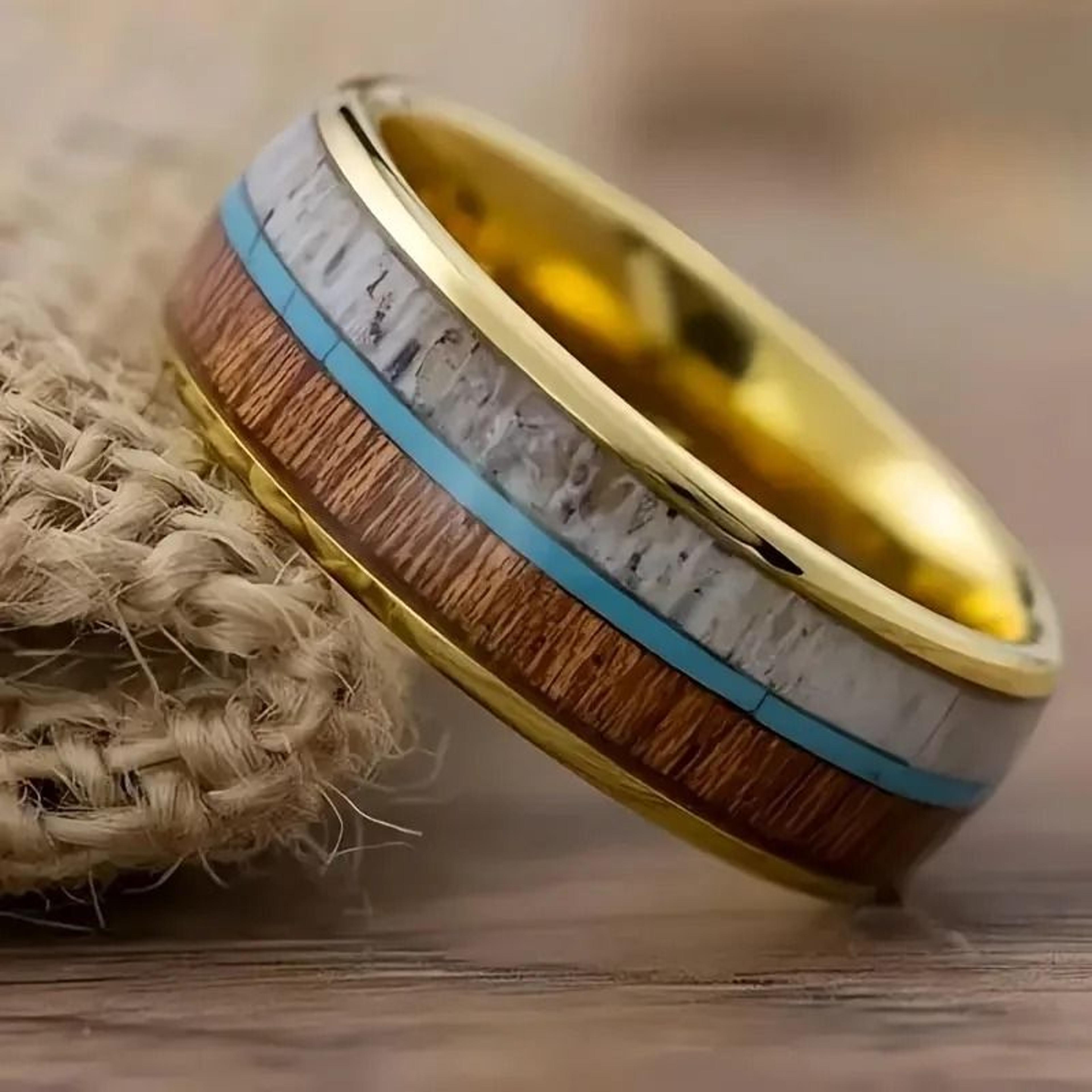 Why Choose Our Whiskey Barrel Wood Guitar String Wedding Band 11