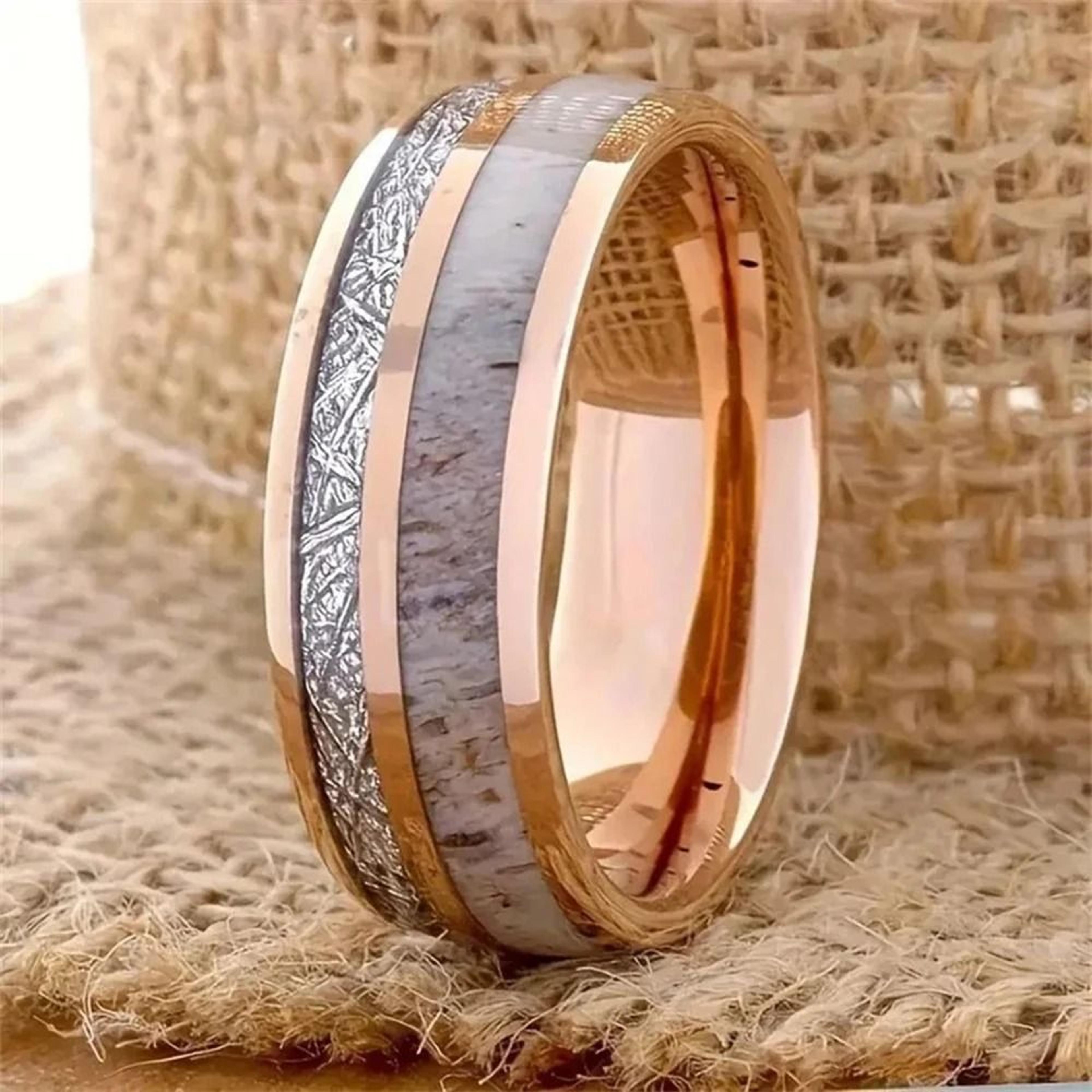 Why Choose Our Whiskey Barrel Wood Guitar String Wedding Band 18