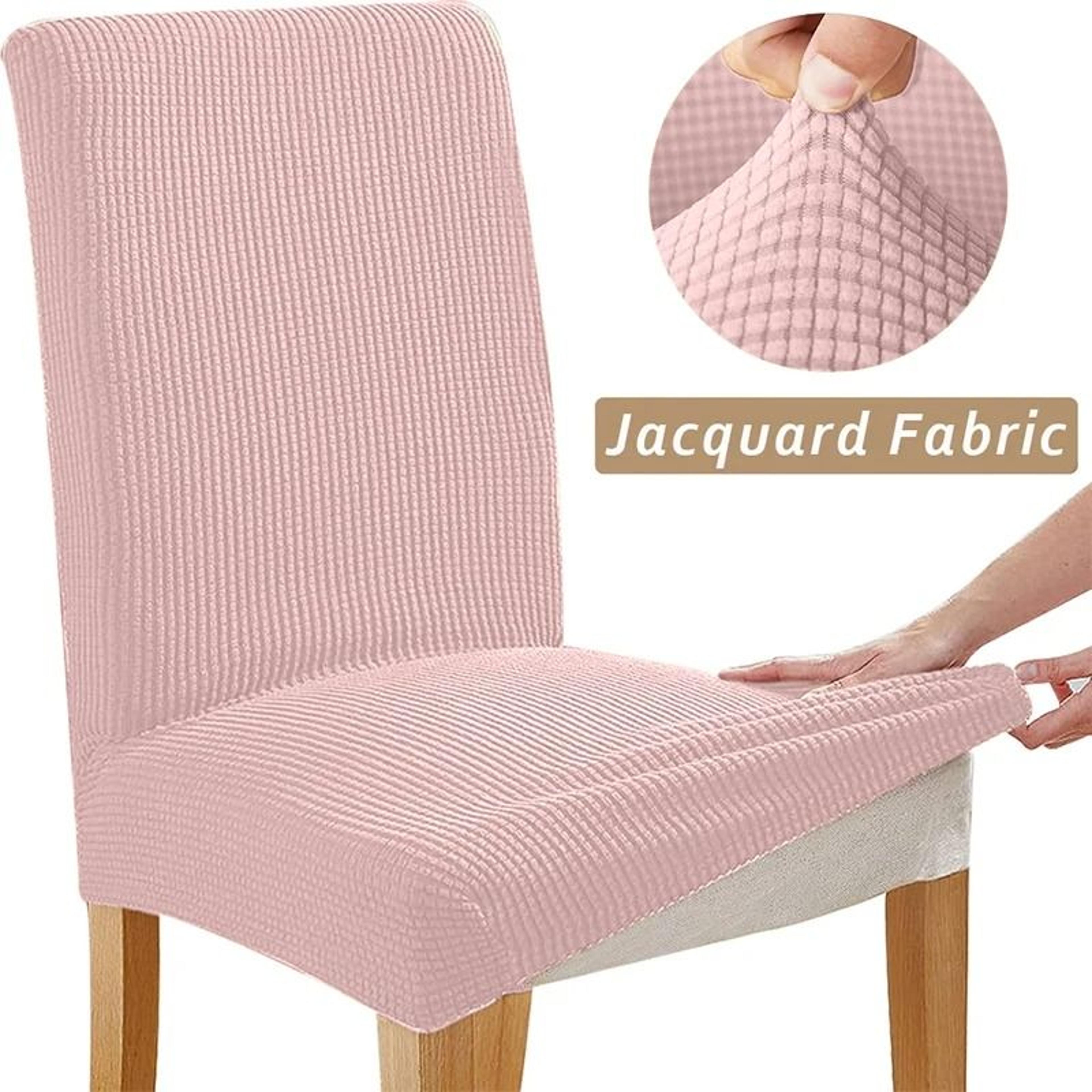 Stretch Jacquard Dining Chair Cover 20