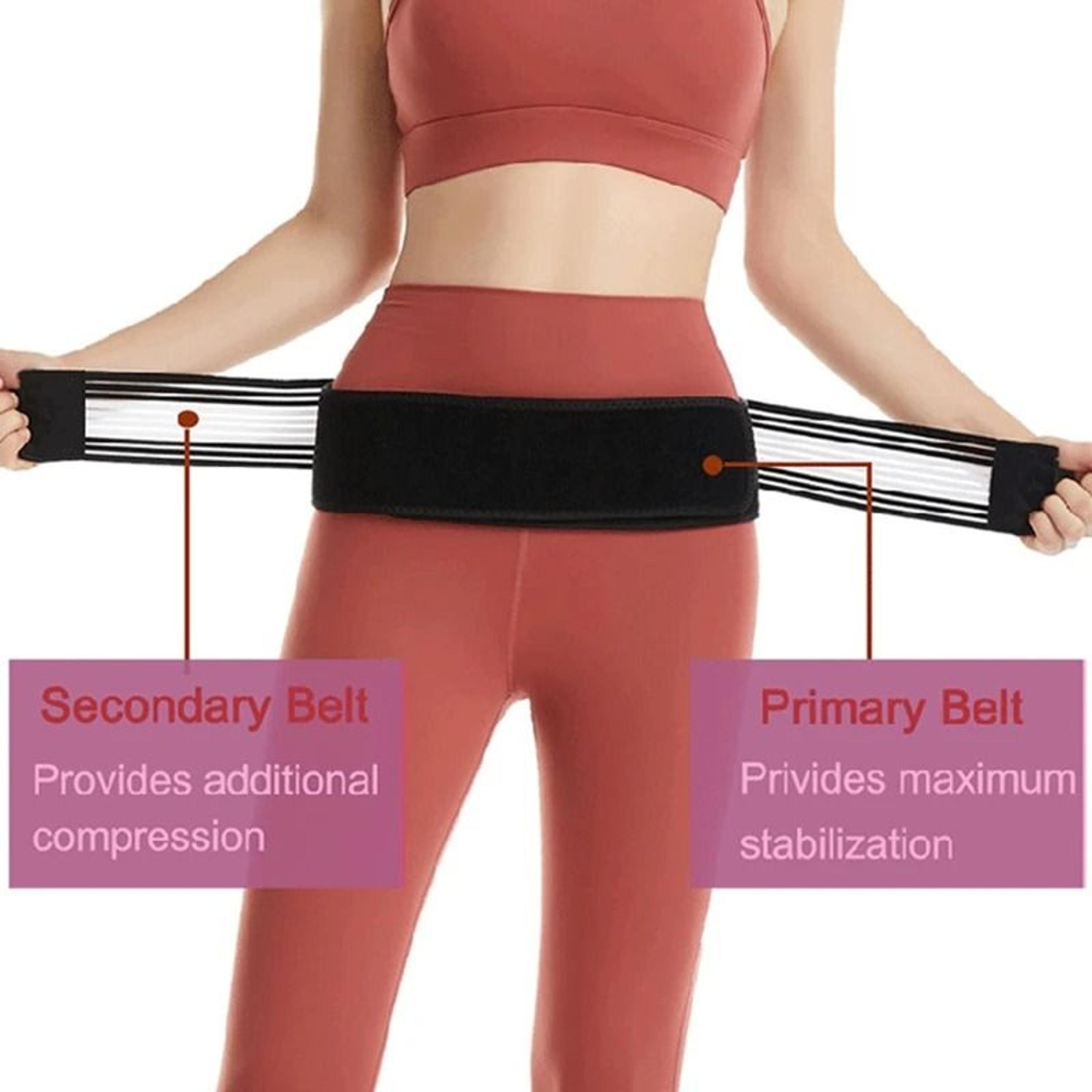 Adjustable Lumbar And SI Joint Support Belt 2