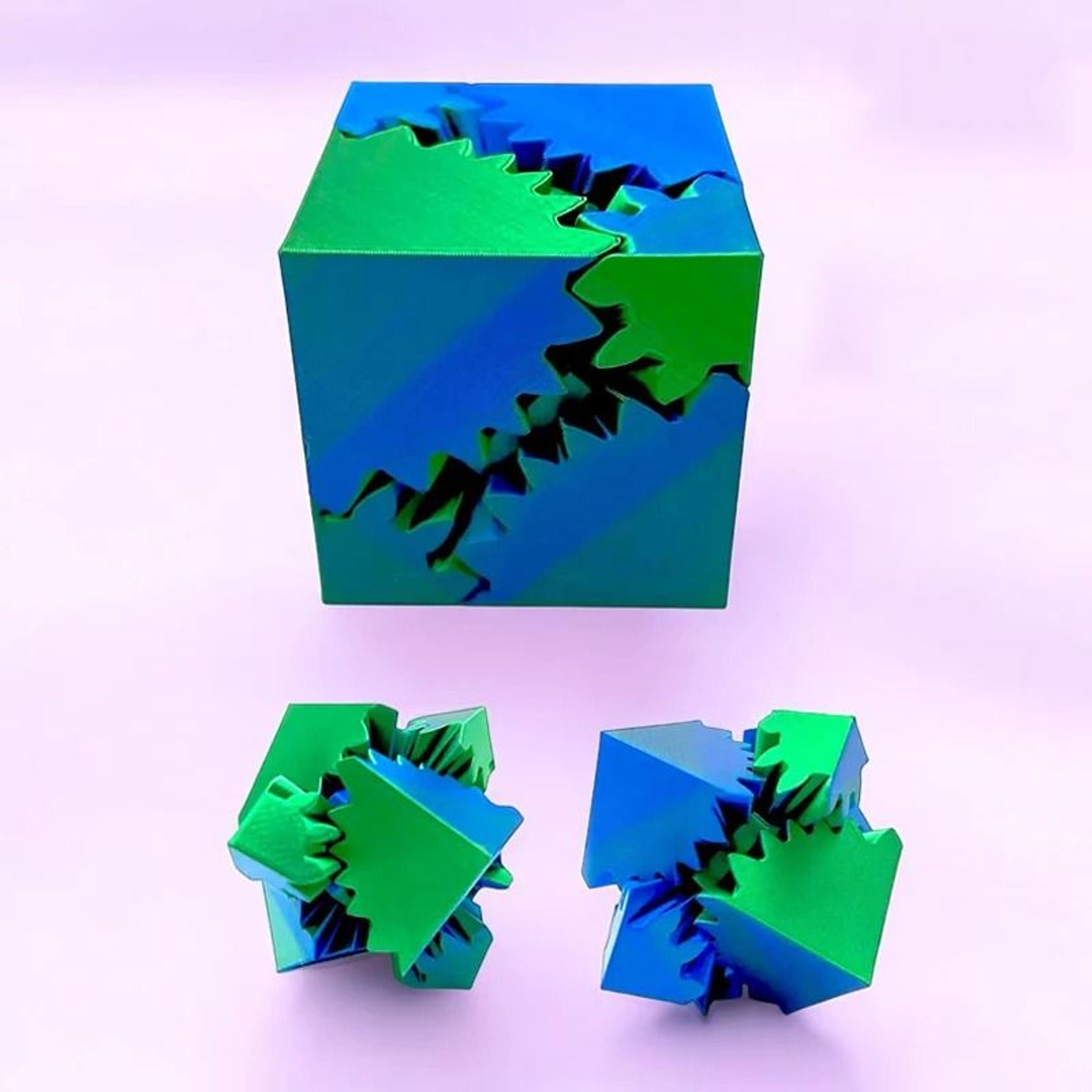 3D Printed Gear Ball Fidget Toy 11