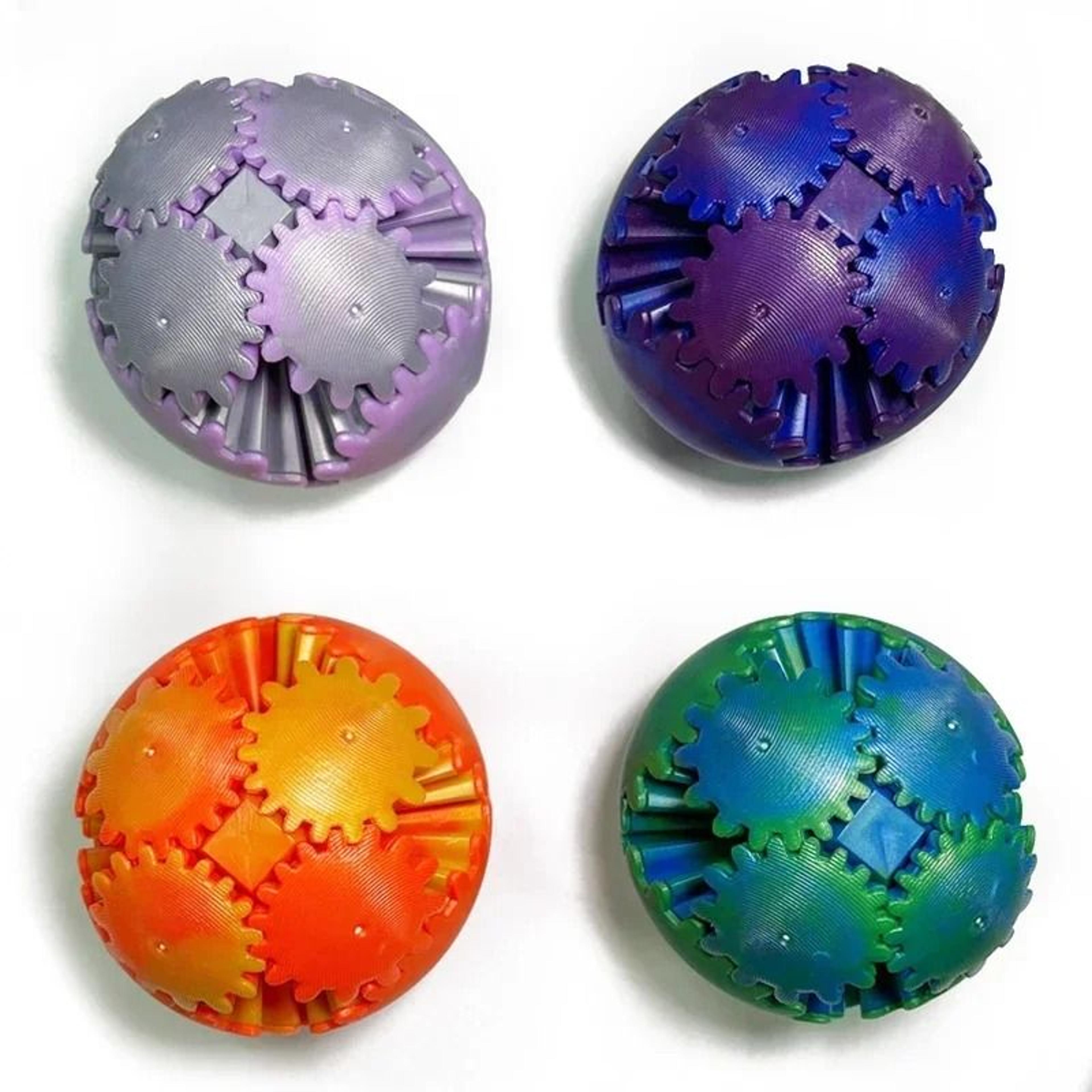 3D Printed Gear Ball Fidget Toy 4