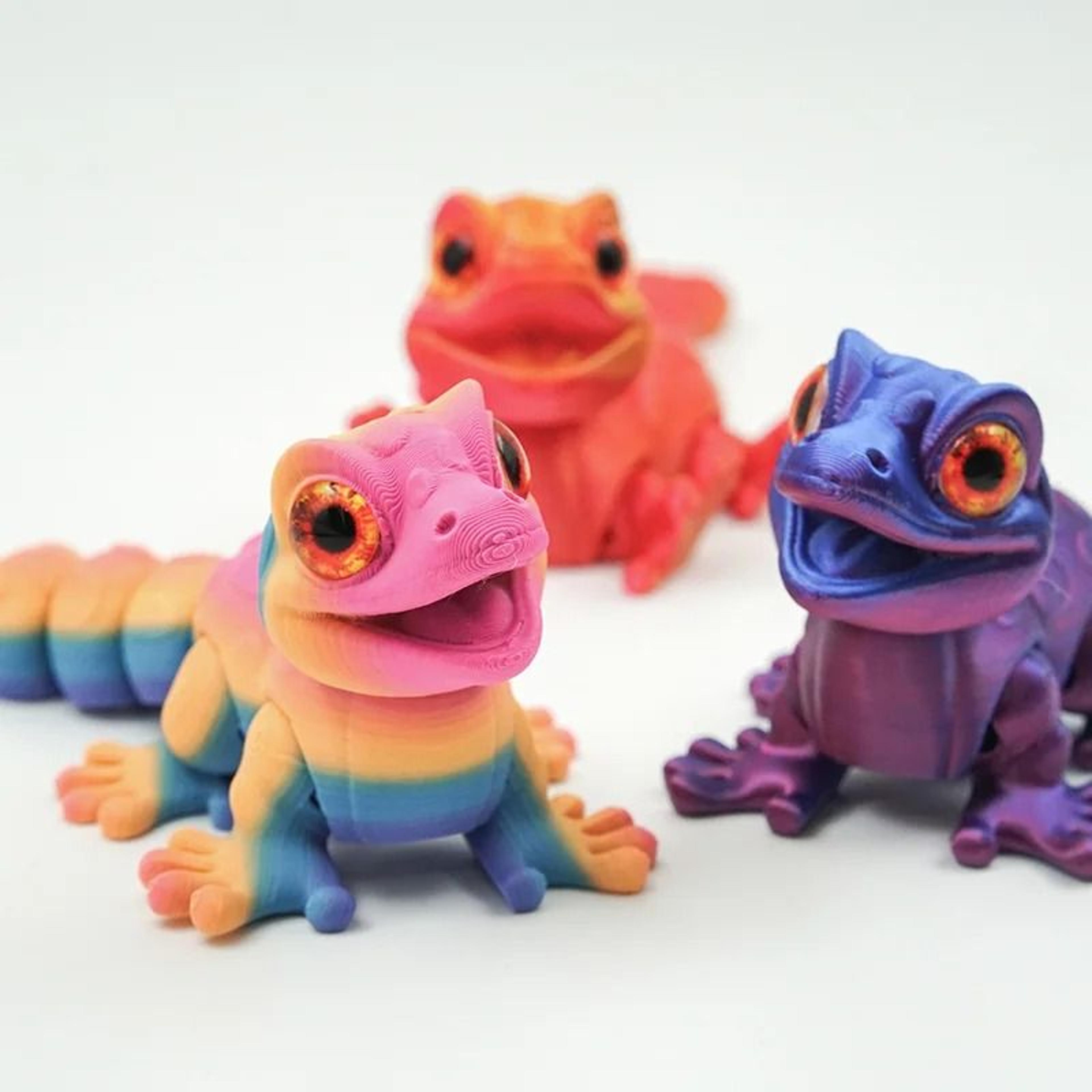 3D Printed Articulated Animal Sensory Toy 3
