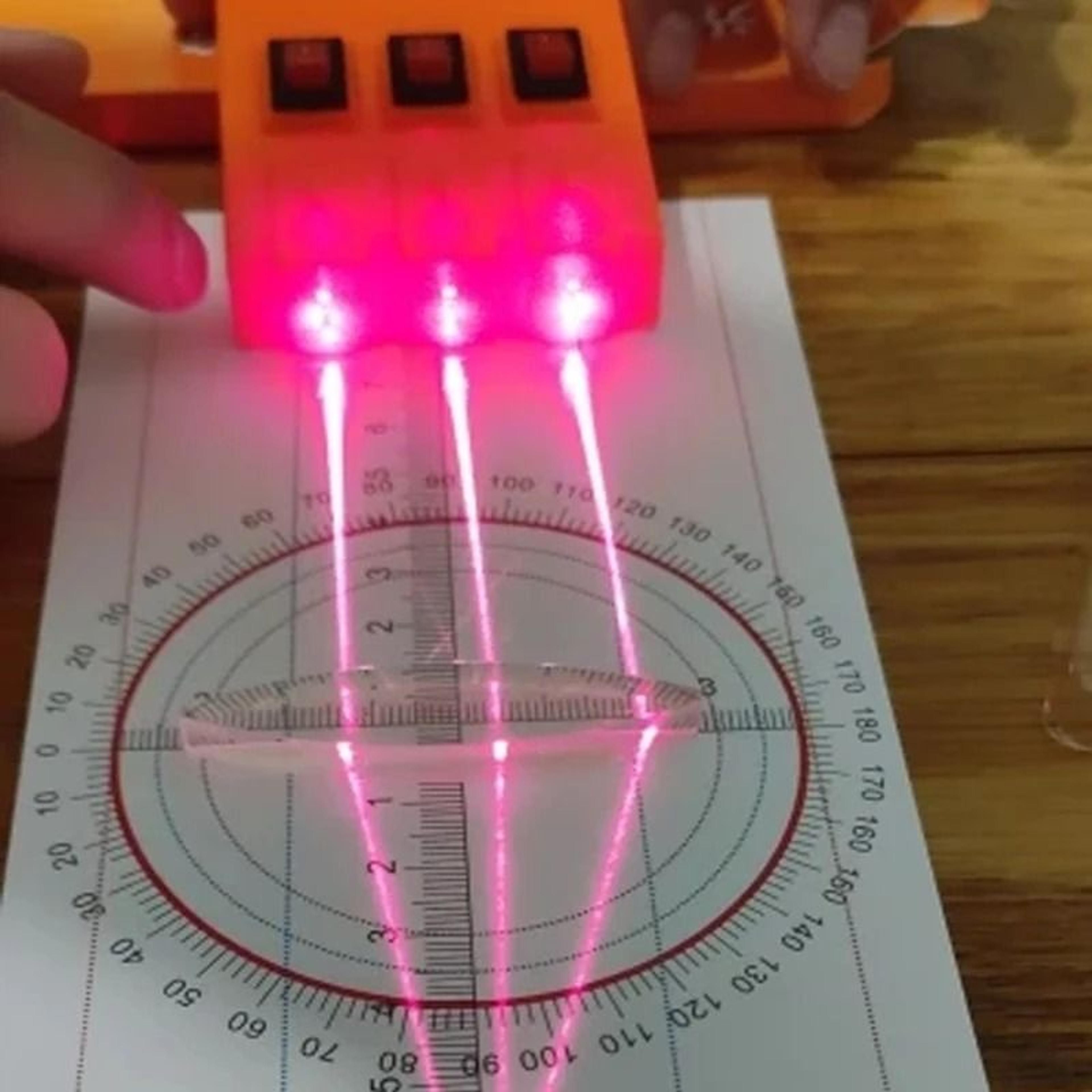 Geometric Optics Experiment Kit Physics Lens Science Learning Set 1