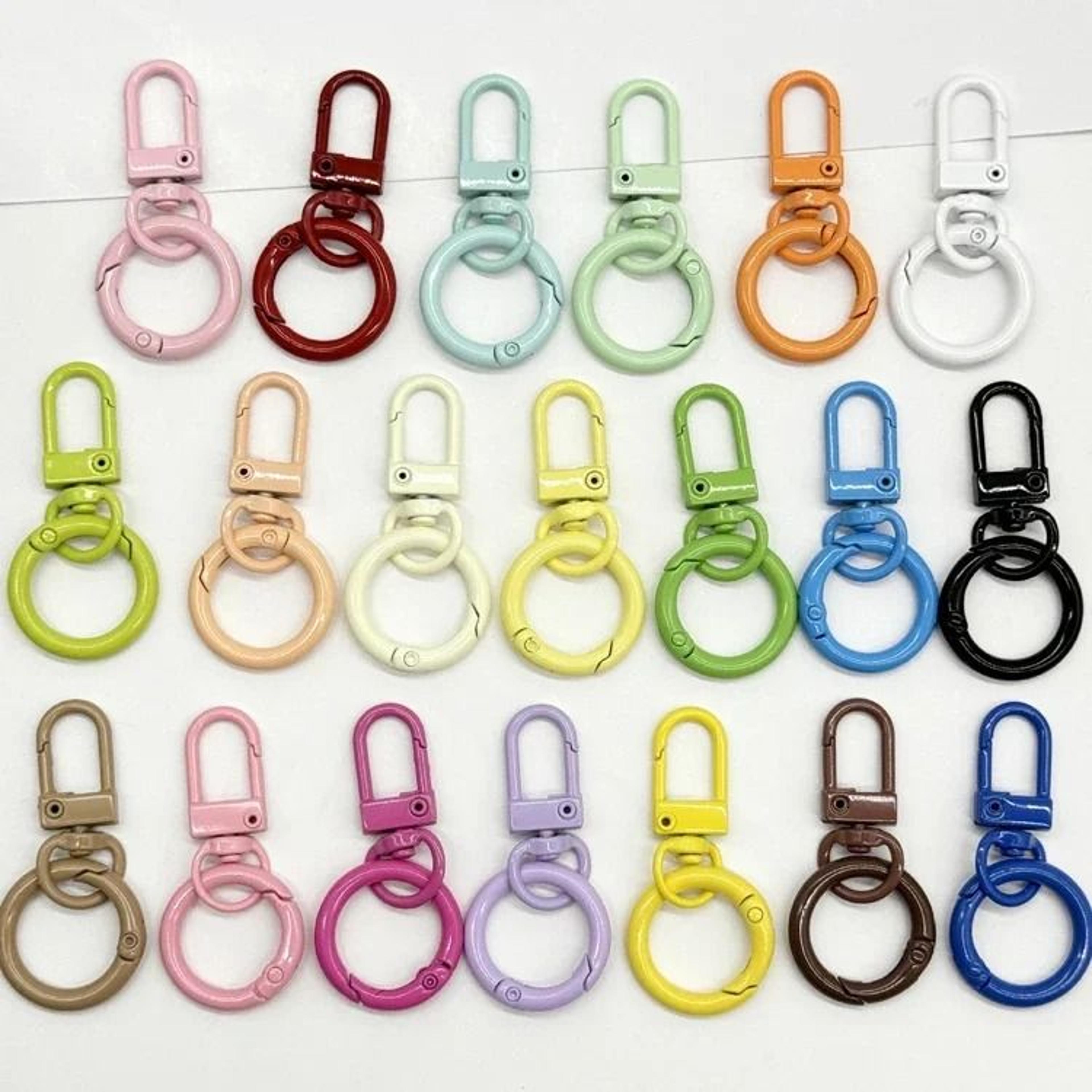Colorful Lobster Clasp Keychain Hooks For DIY Jewelry And Crafts 6