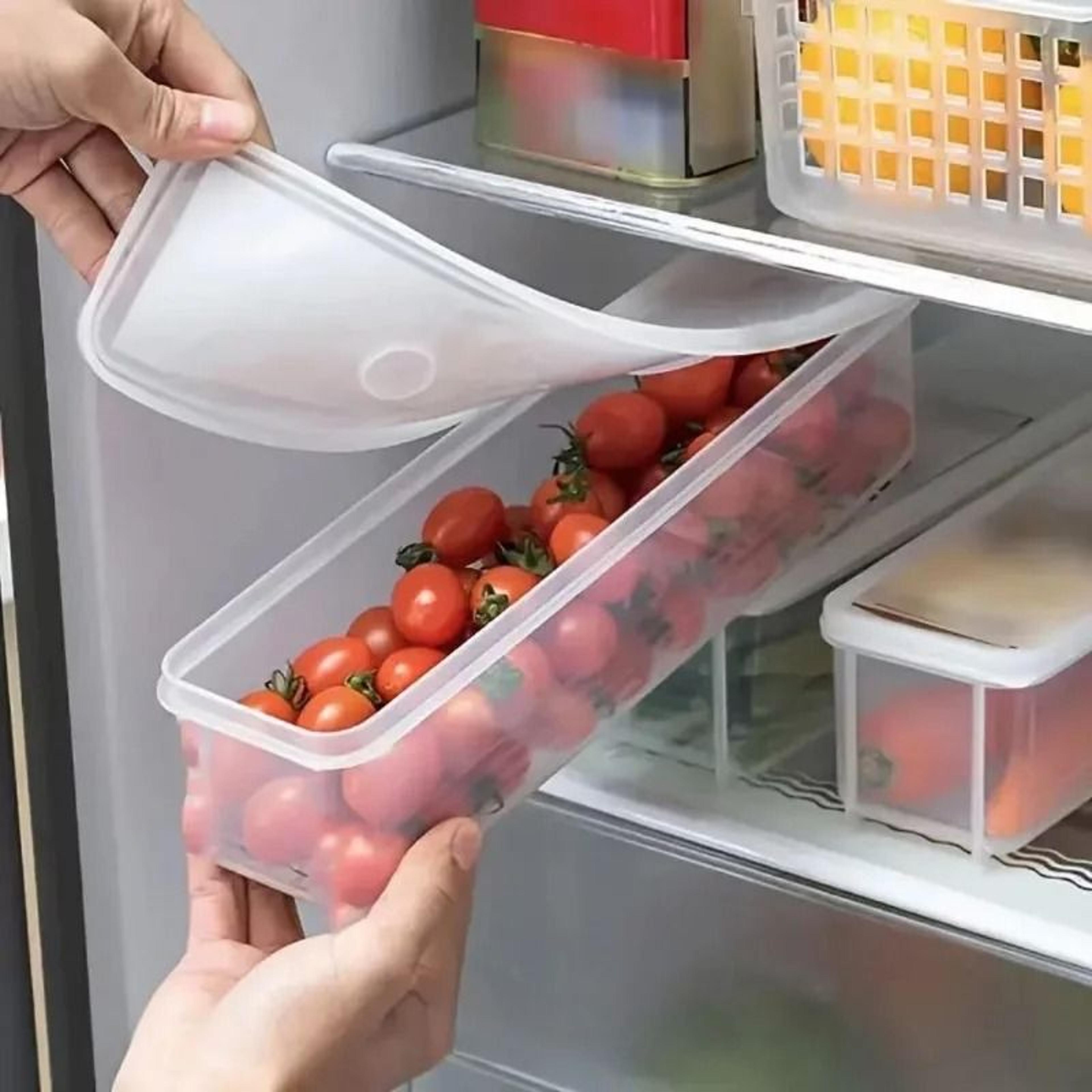 4 piece refrigerator food storage container set