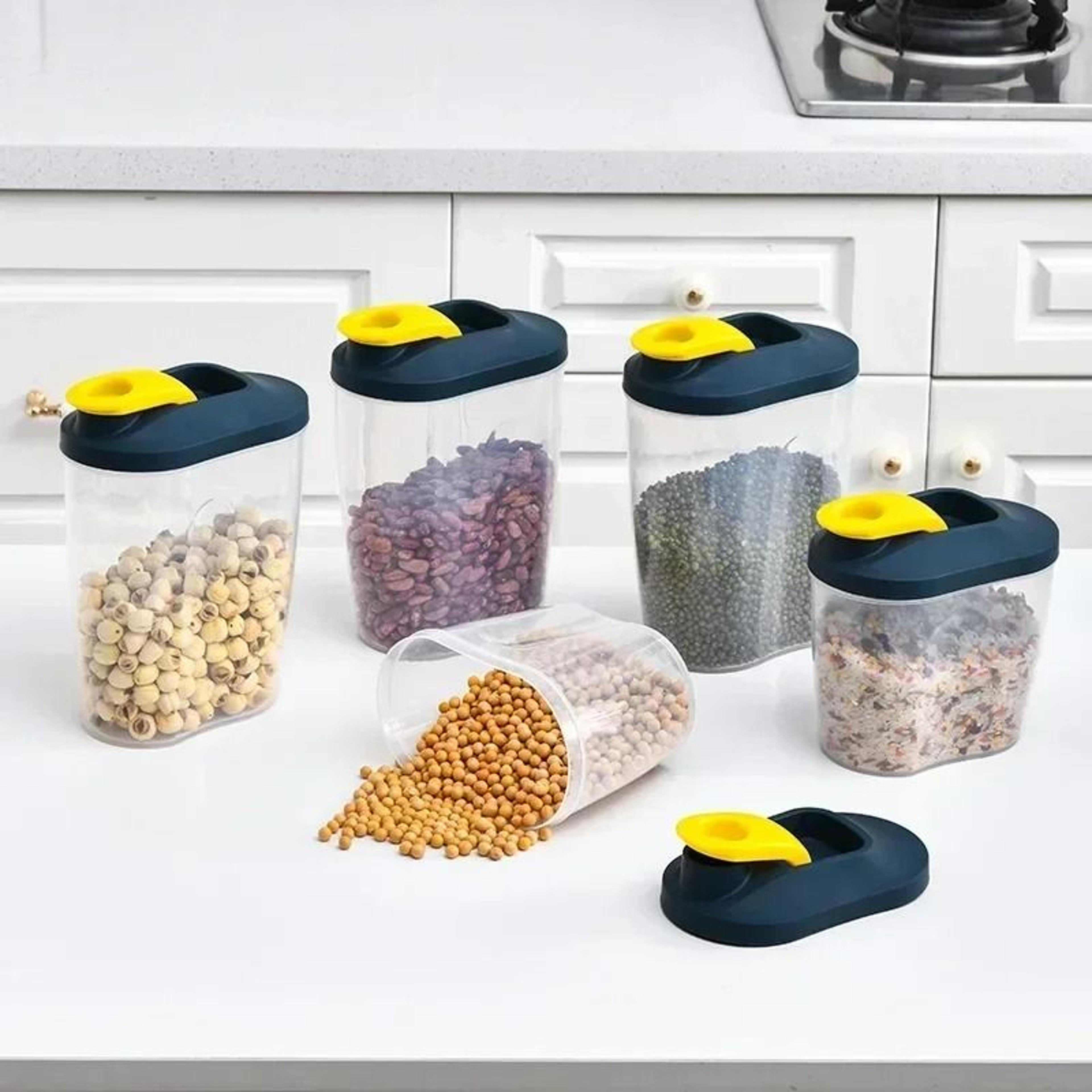 airtight food storage container moisture-proof canister for rice grains and dry foods