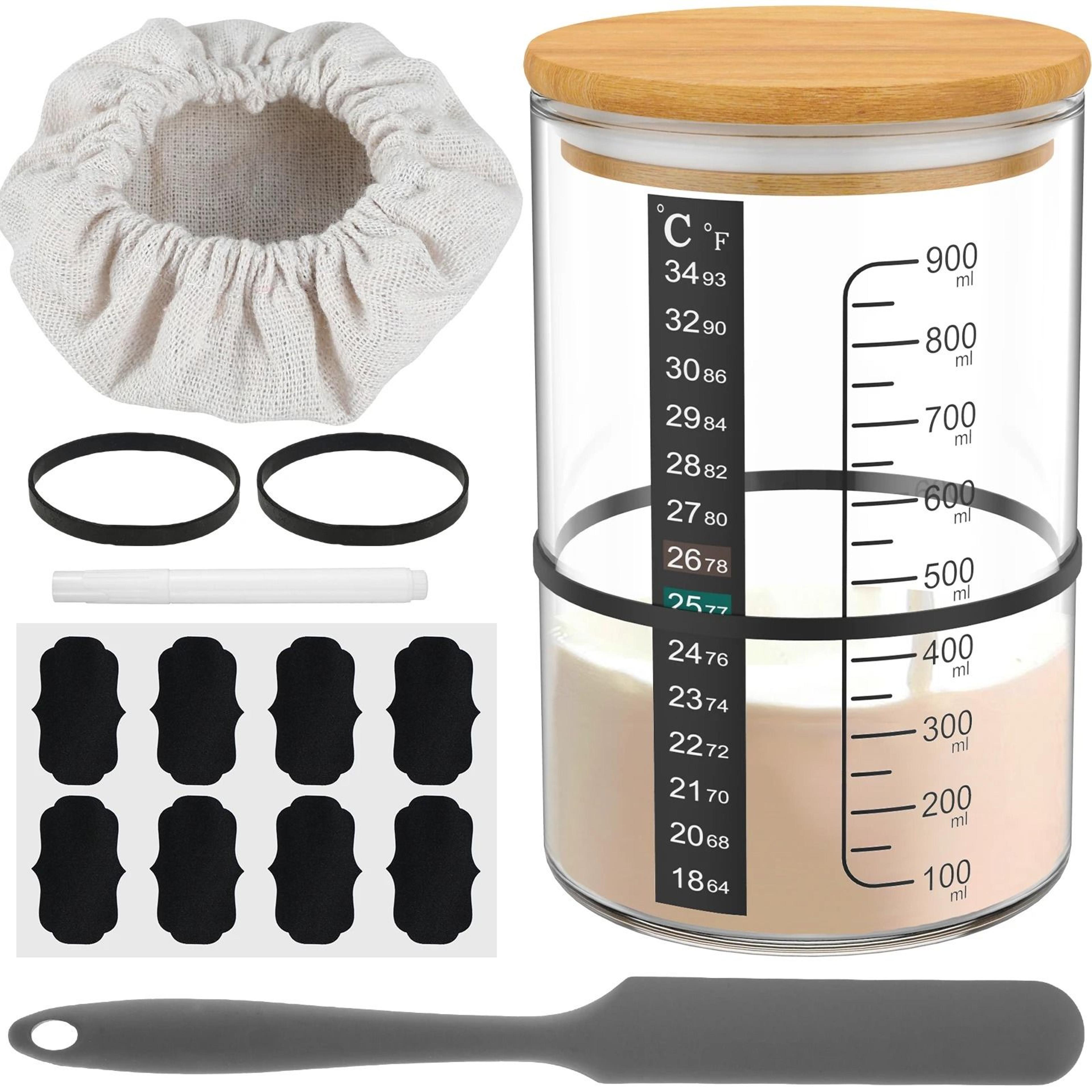 9 Piece Sourdough Starter Jar Kit 5
