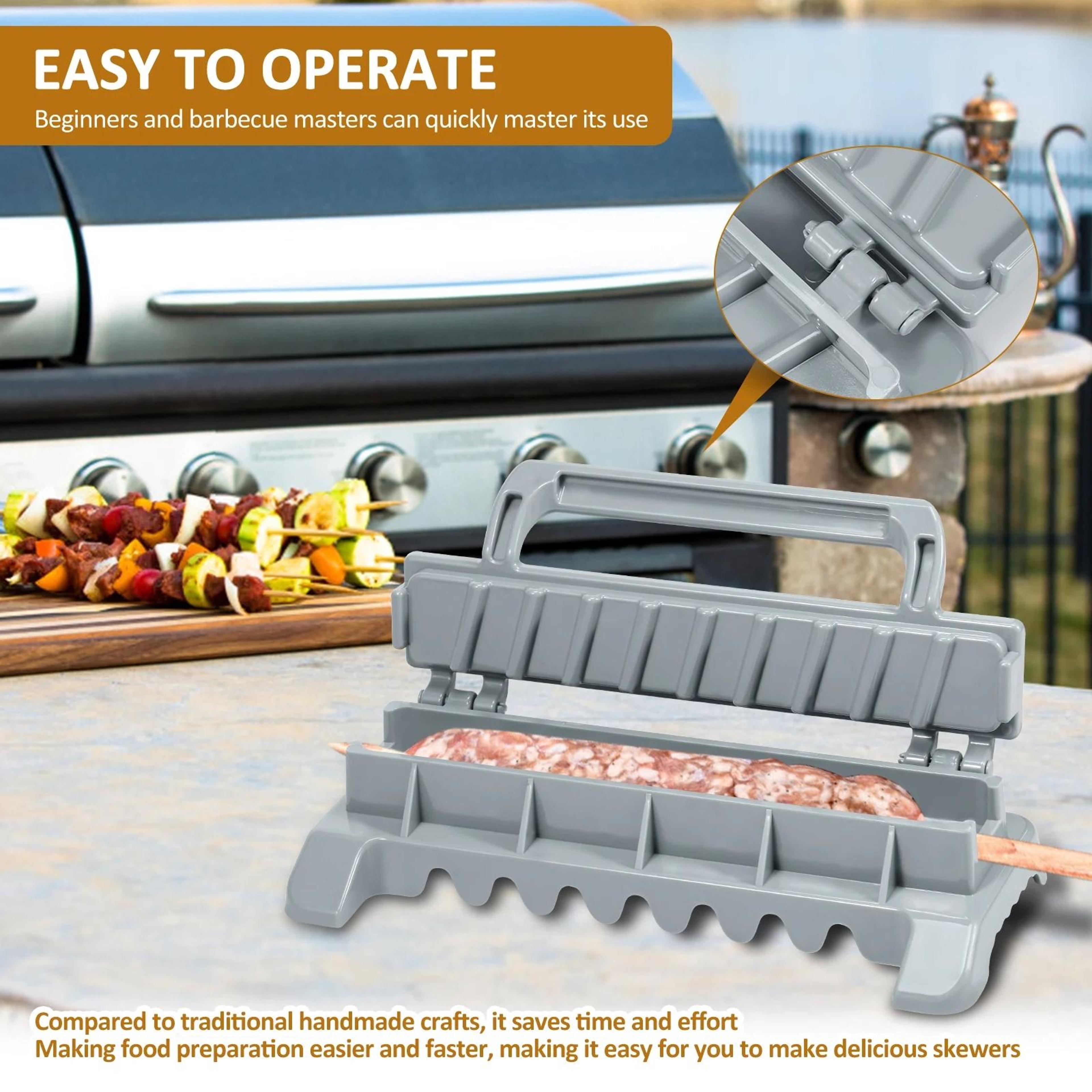 Portable Manual Kebab Maker Press Mould For BBQ 2