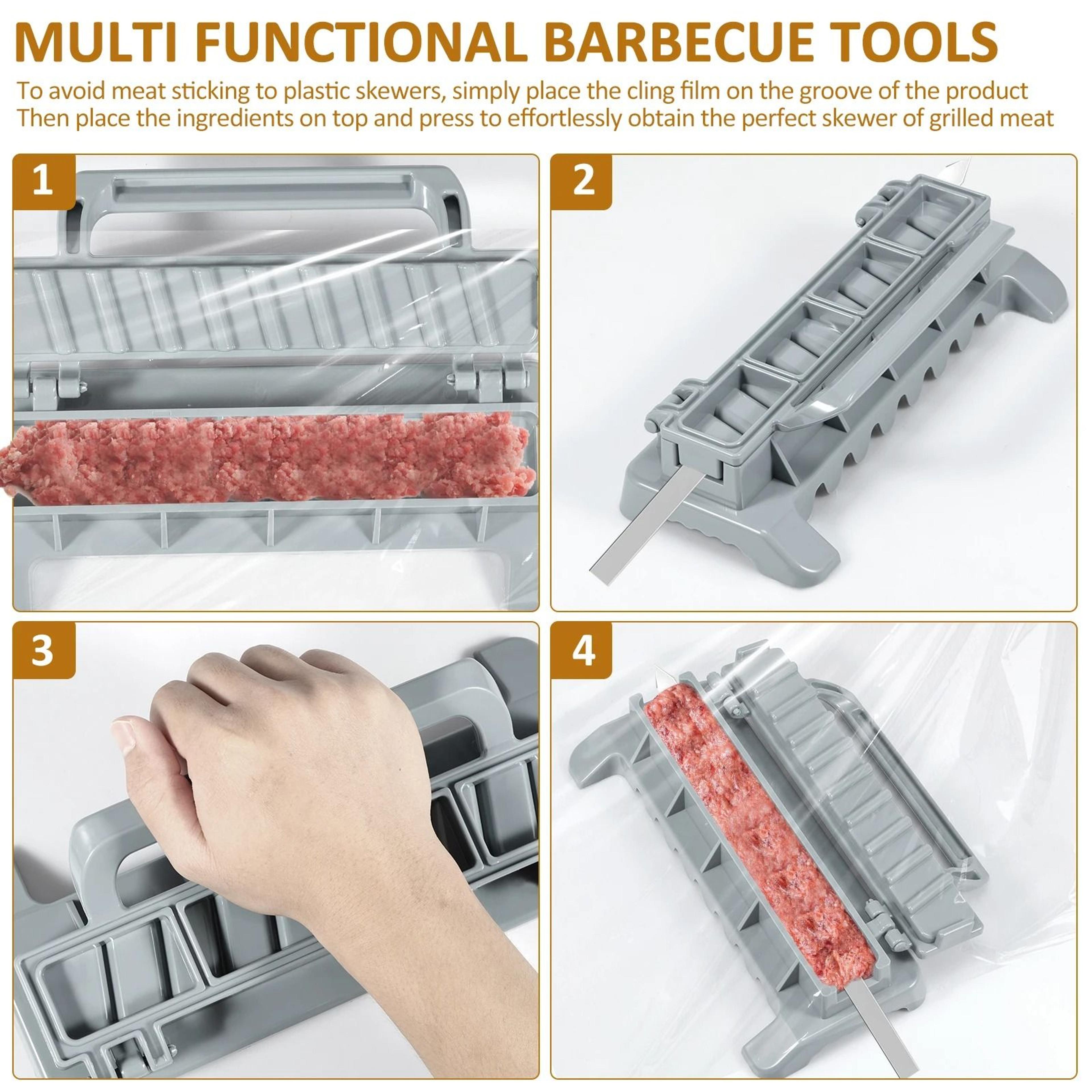 Portable Manual Kebab Maker Press Mould For BBQ 4