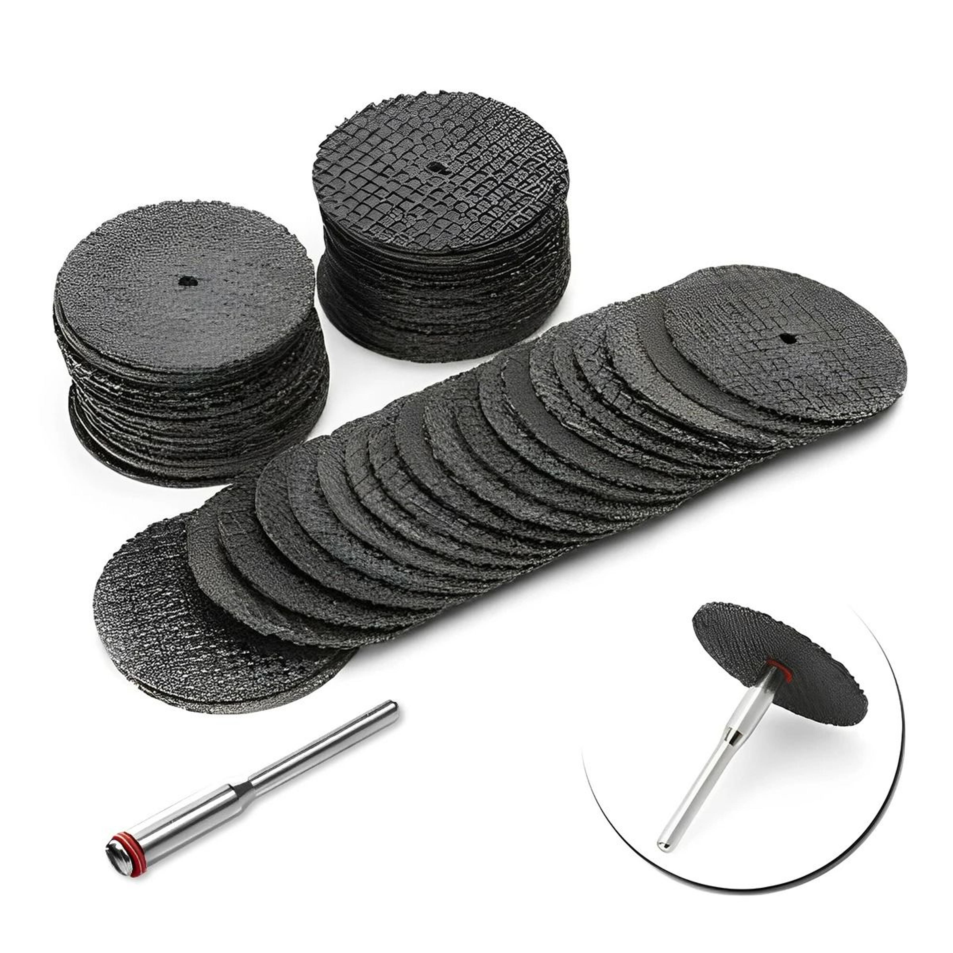 126in Rotary Cutting Disc Set With Mandrels 7