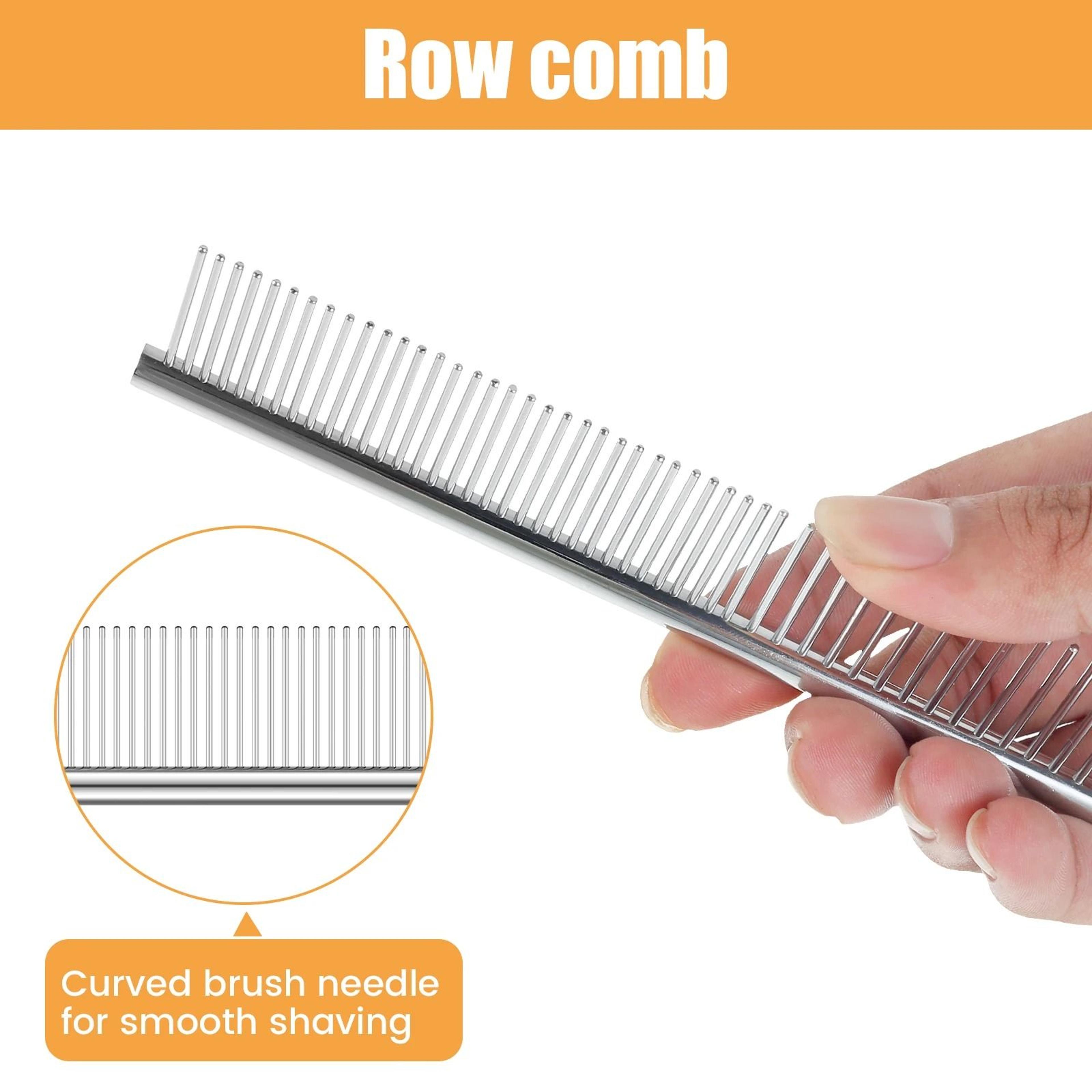 2 Piece Macrame Rug Tassel Brush Comb Set 2