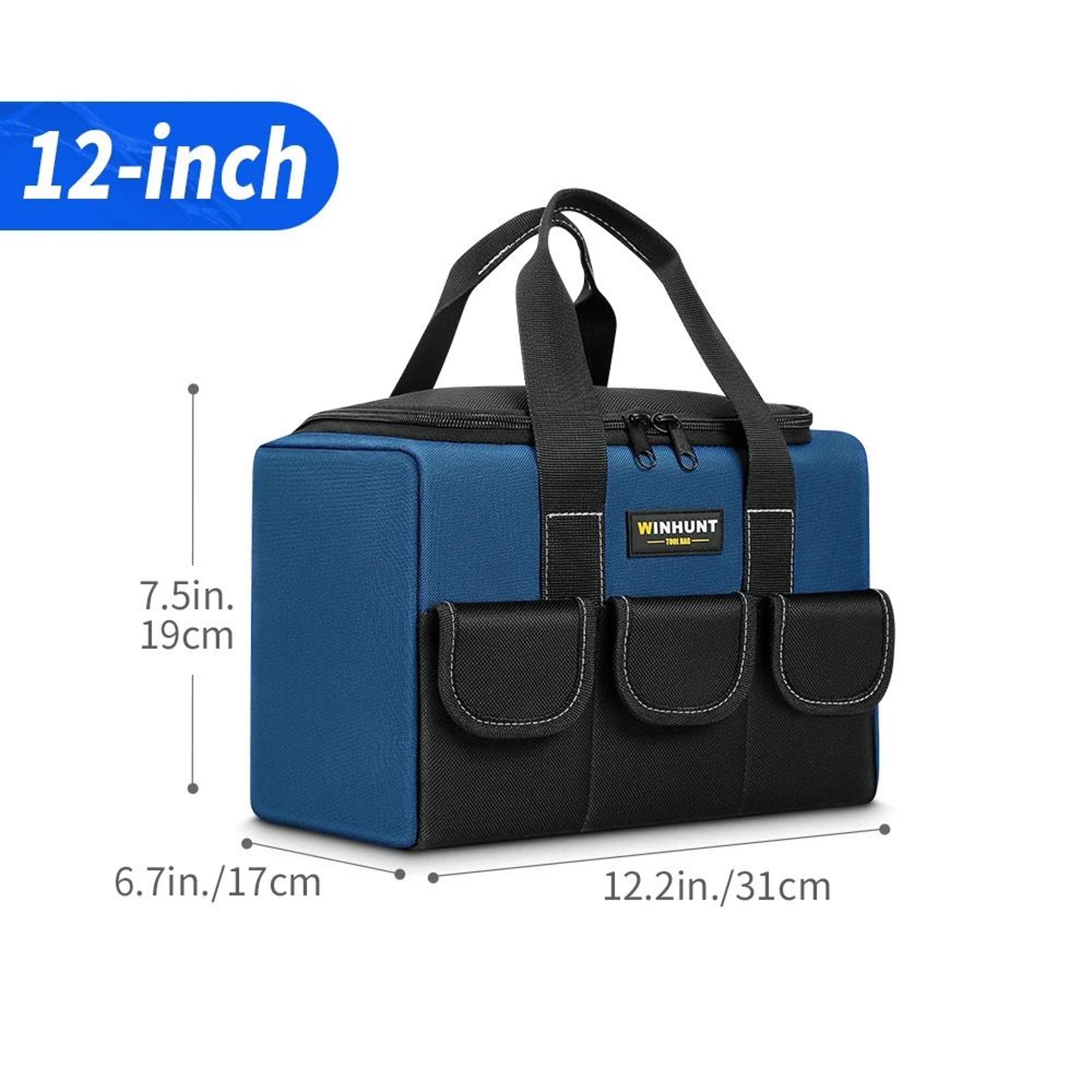Heavy Duty Wide Mouth Canvas Tool Bag 7