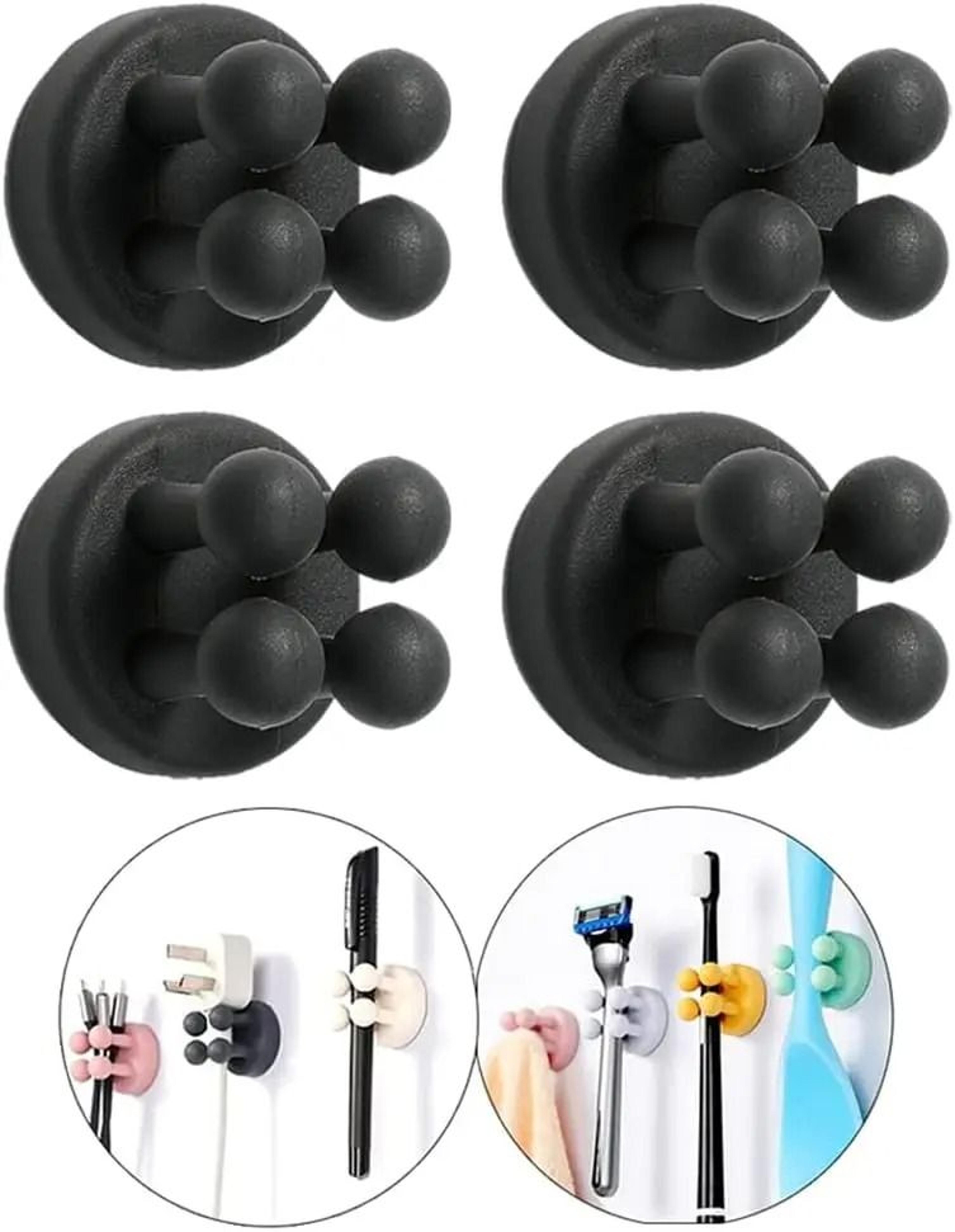 Self Adhesive Silicone Toothbrush Holder Wall Hook 11
