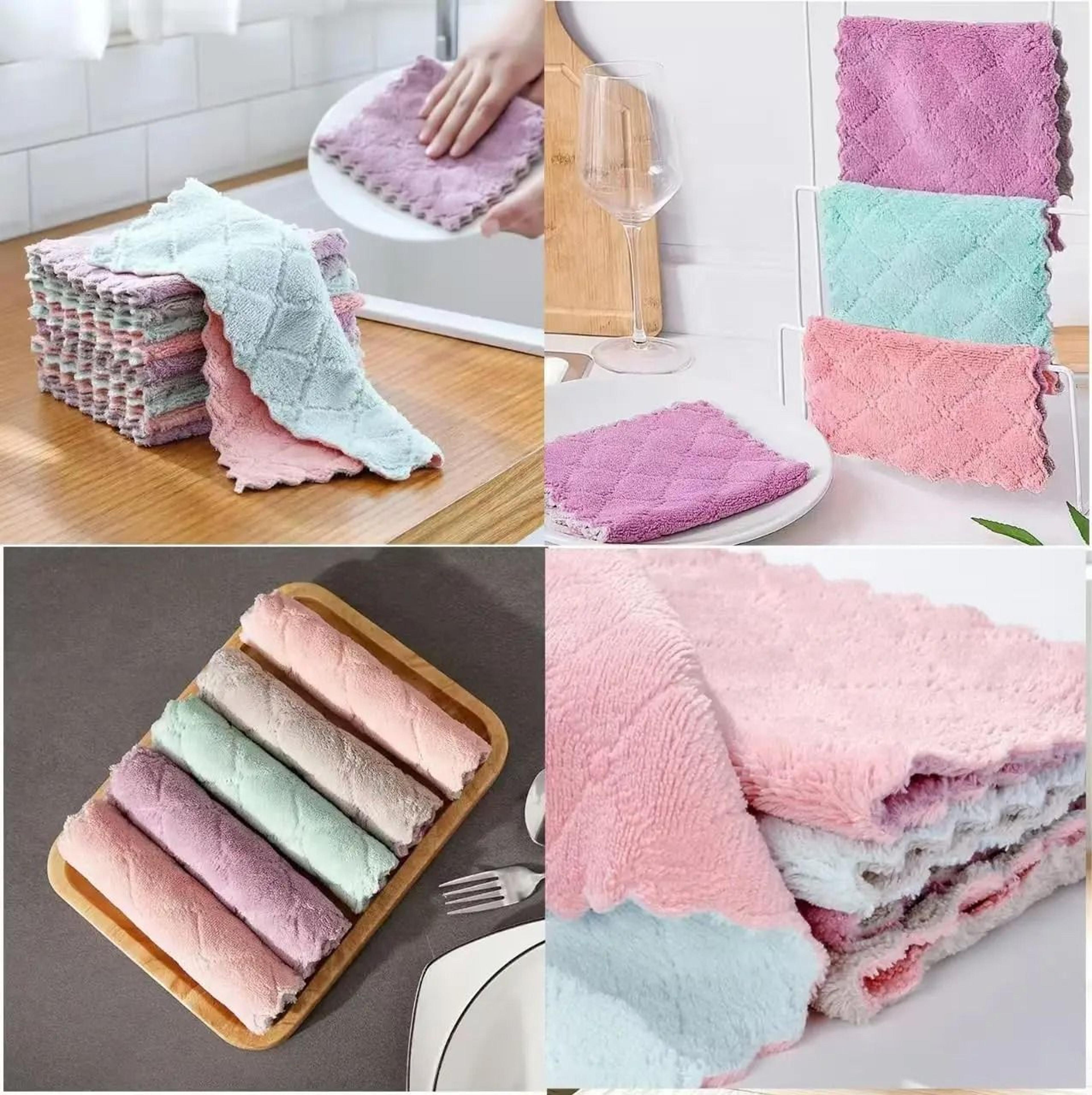 Super Absorbent Microfiber Kitchen Cleaning Cloths 3