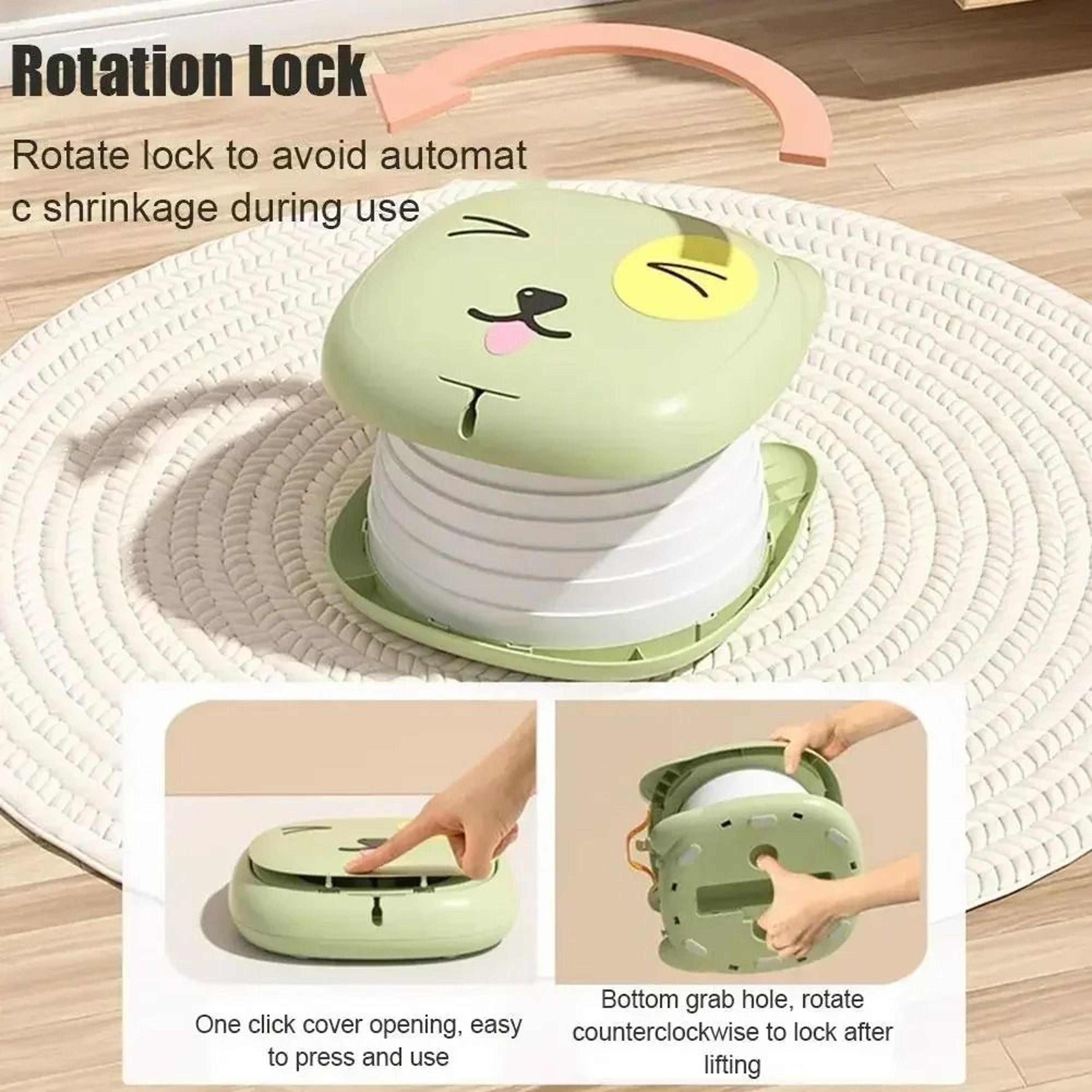 Portable Folding Potty Seat For Kids Travel Camping 4