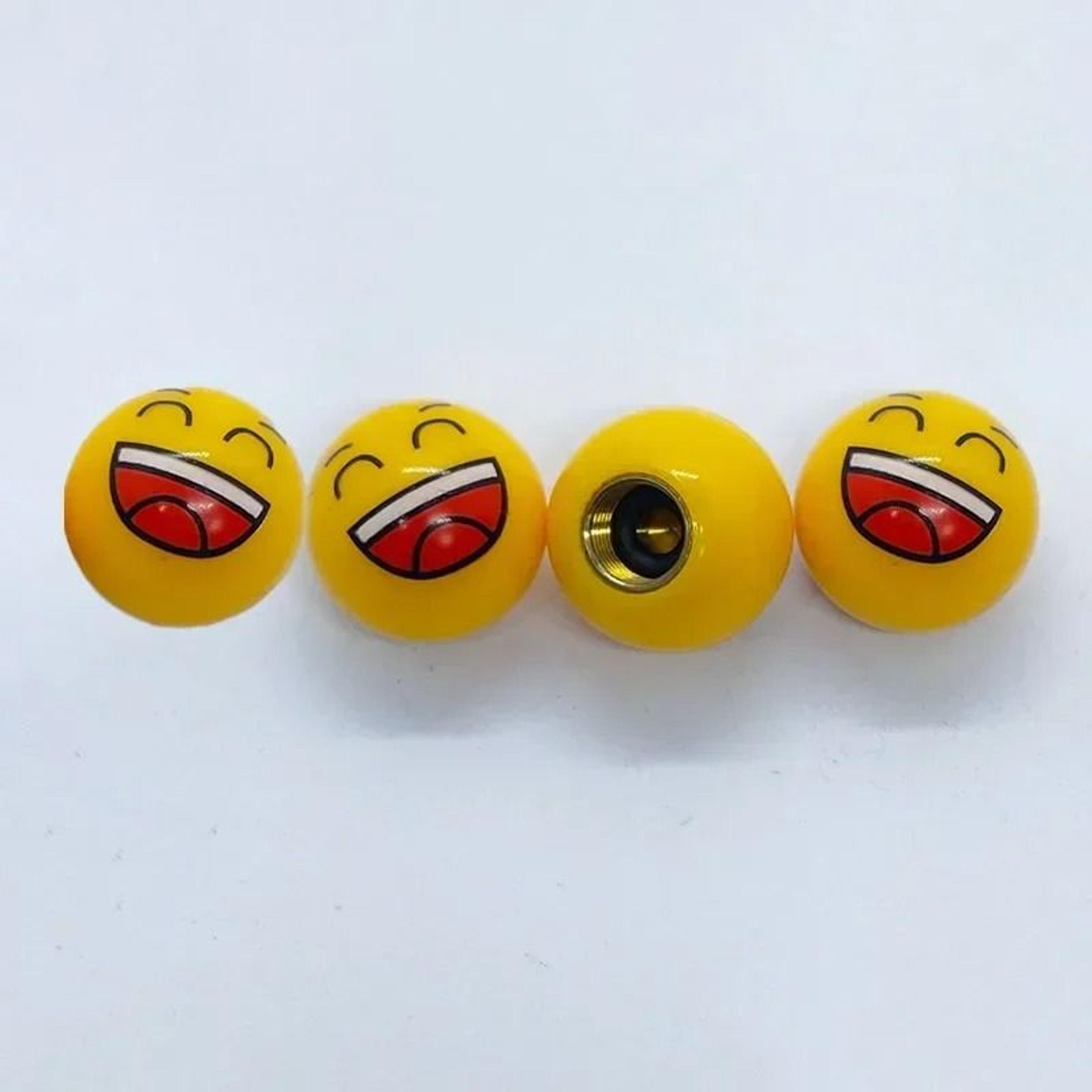 Universal Emoticon Air Stem Airtight Caps 11