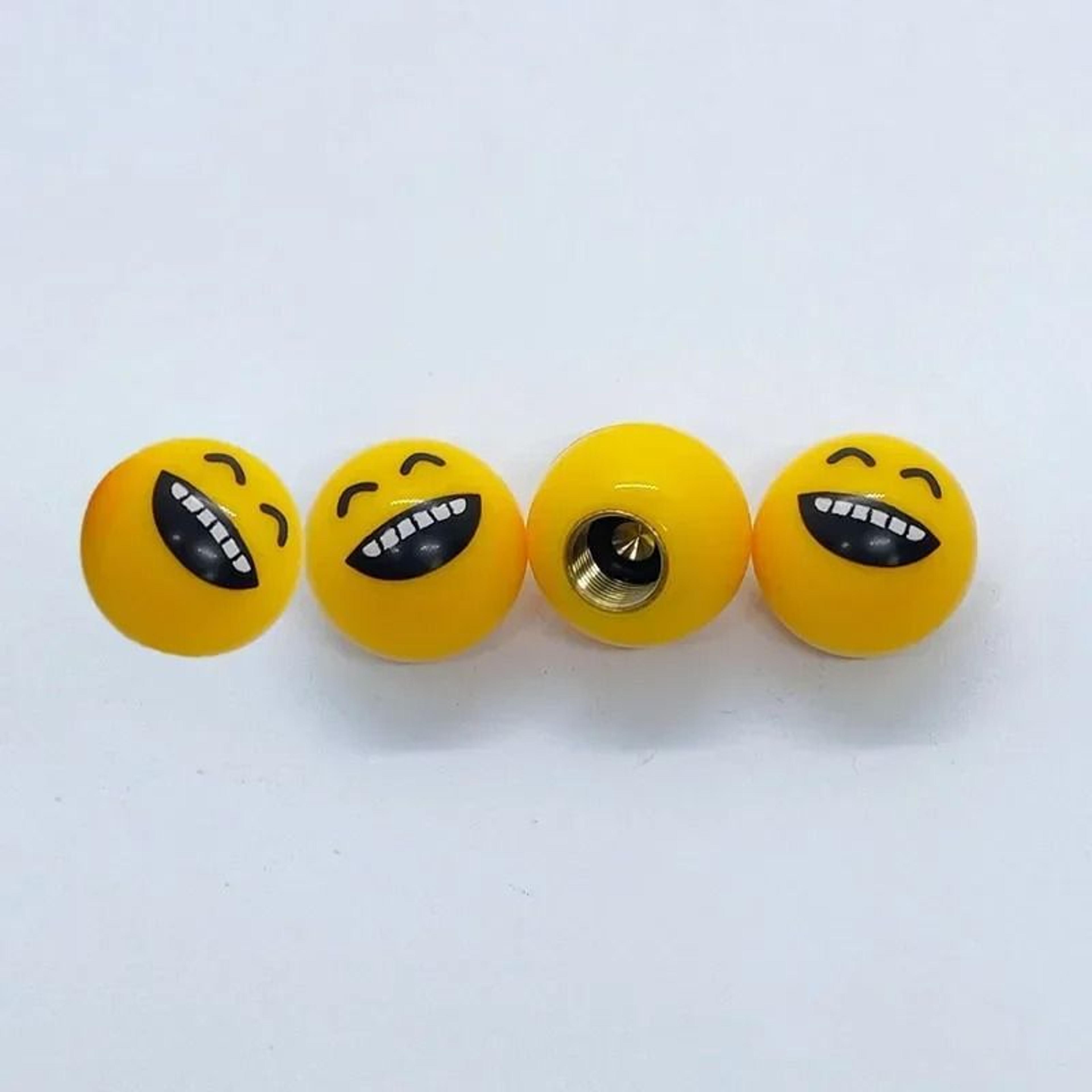Universal Emoticon Air Stem Airtight Caps 15