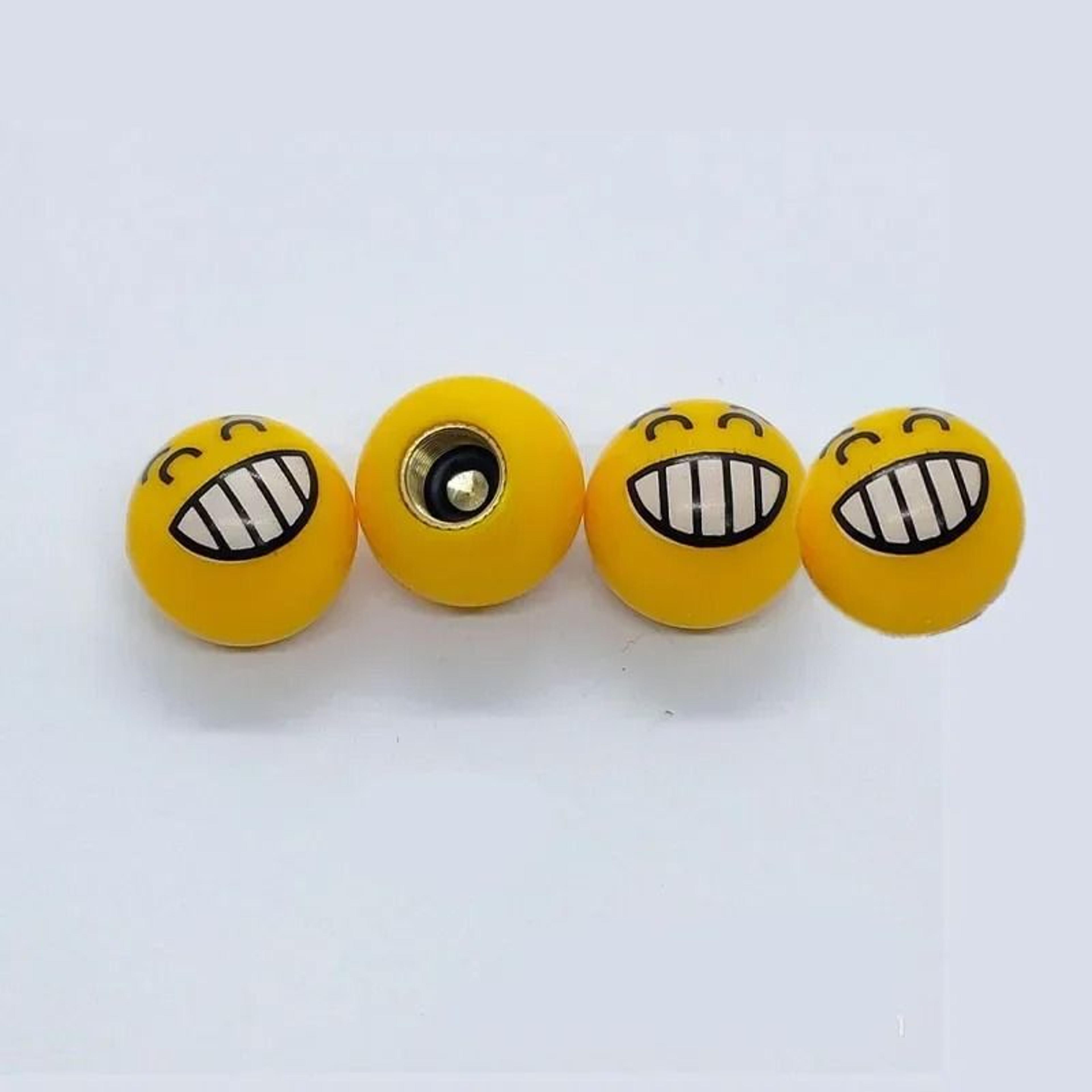 Universal Emoticon Air Stem Airtight Caps 7