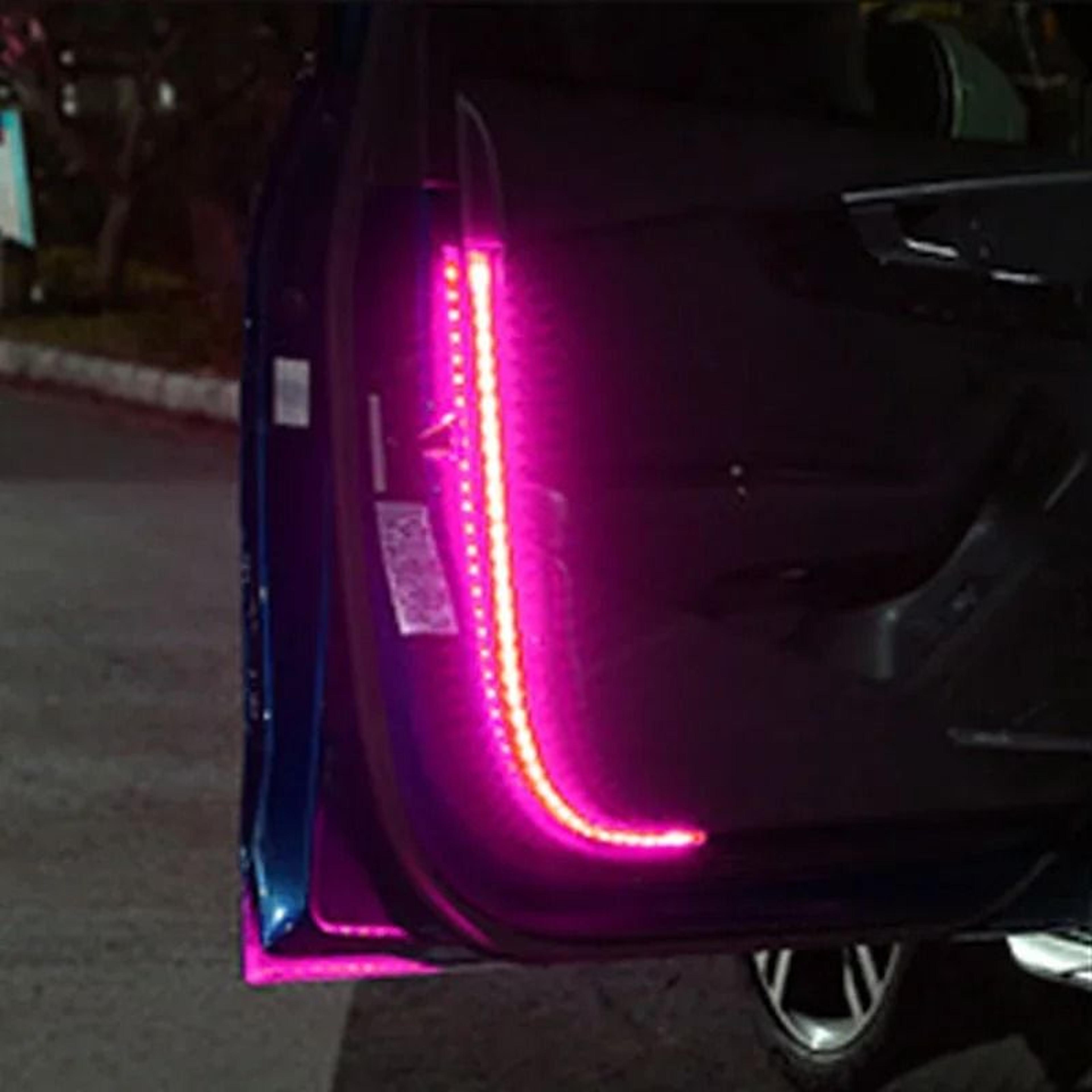 Universal LED Car Door Warning Light Strip 2362 In Anti Collision Safety Light 10