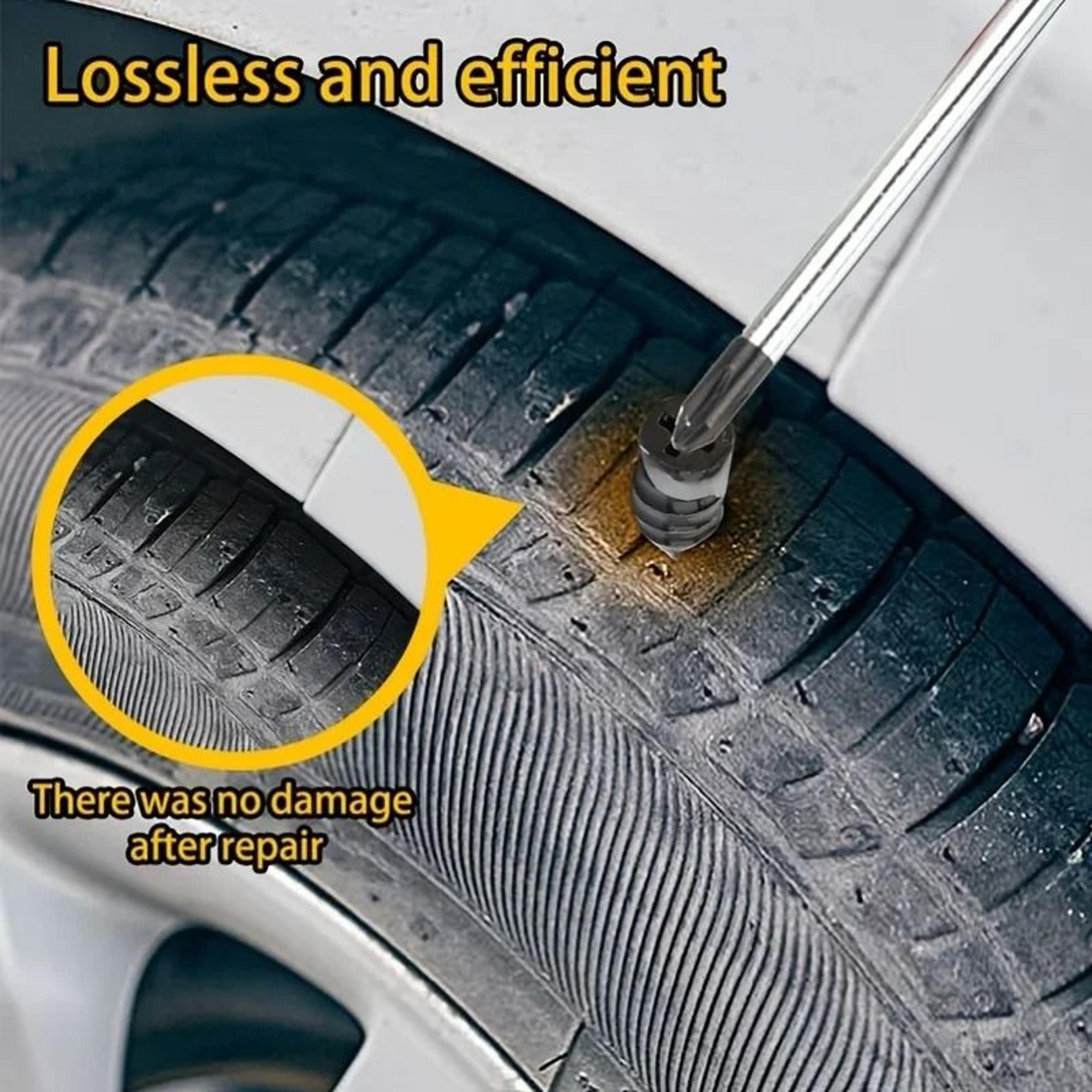 Tubeless Tire Repair Plug Nail Kit For Cars Motorcycles And Bicycles 1