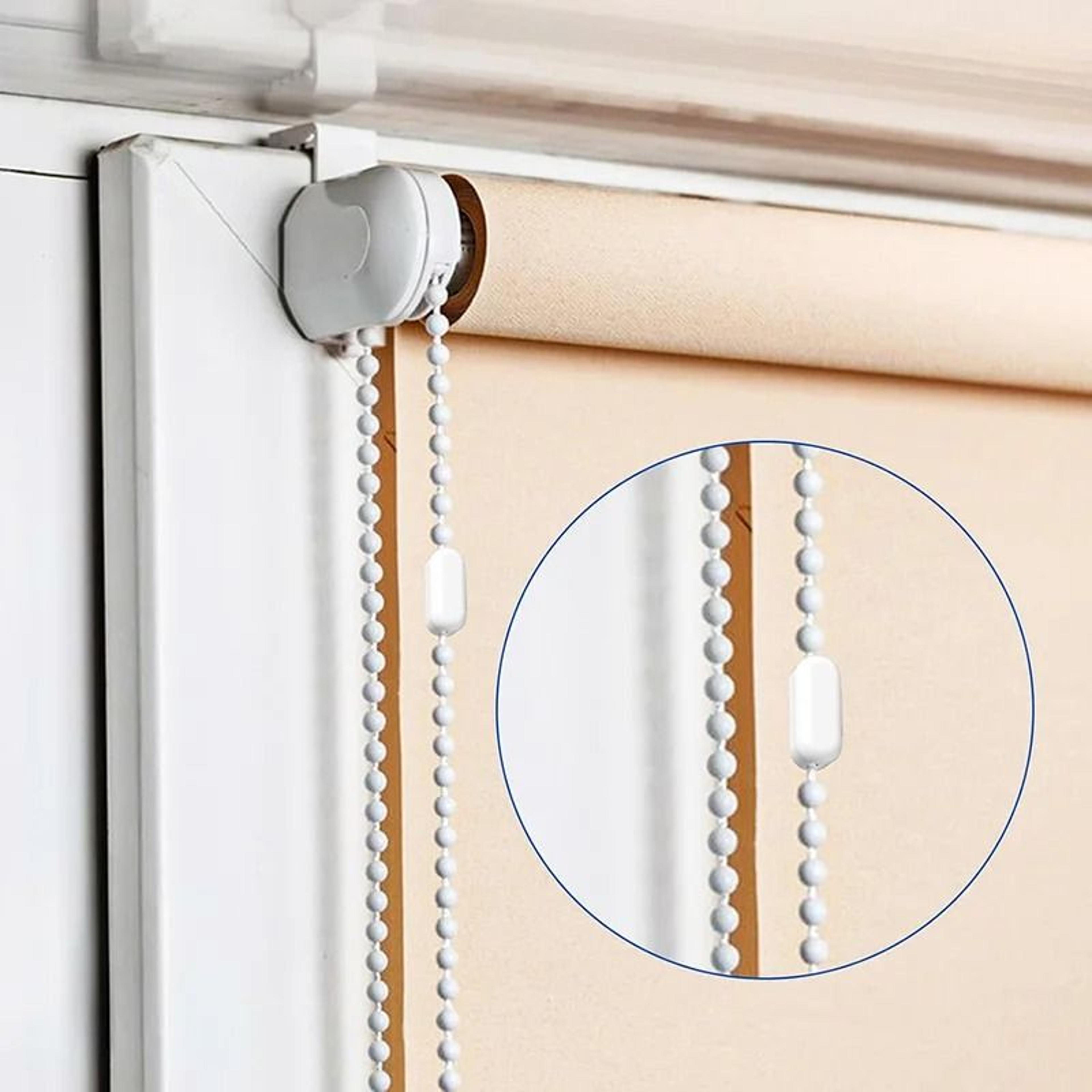 10PCS Roller Blind Pull Cord Chain Connectors Plastic Curtain Chain Joiners Replacement Clips 2