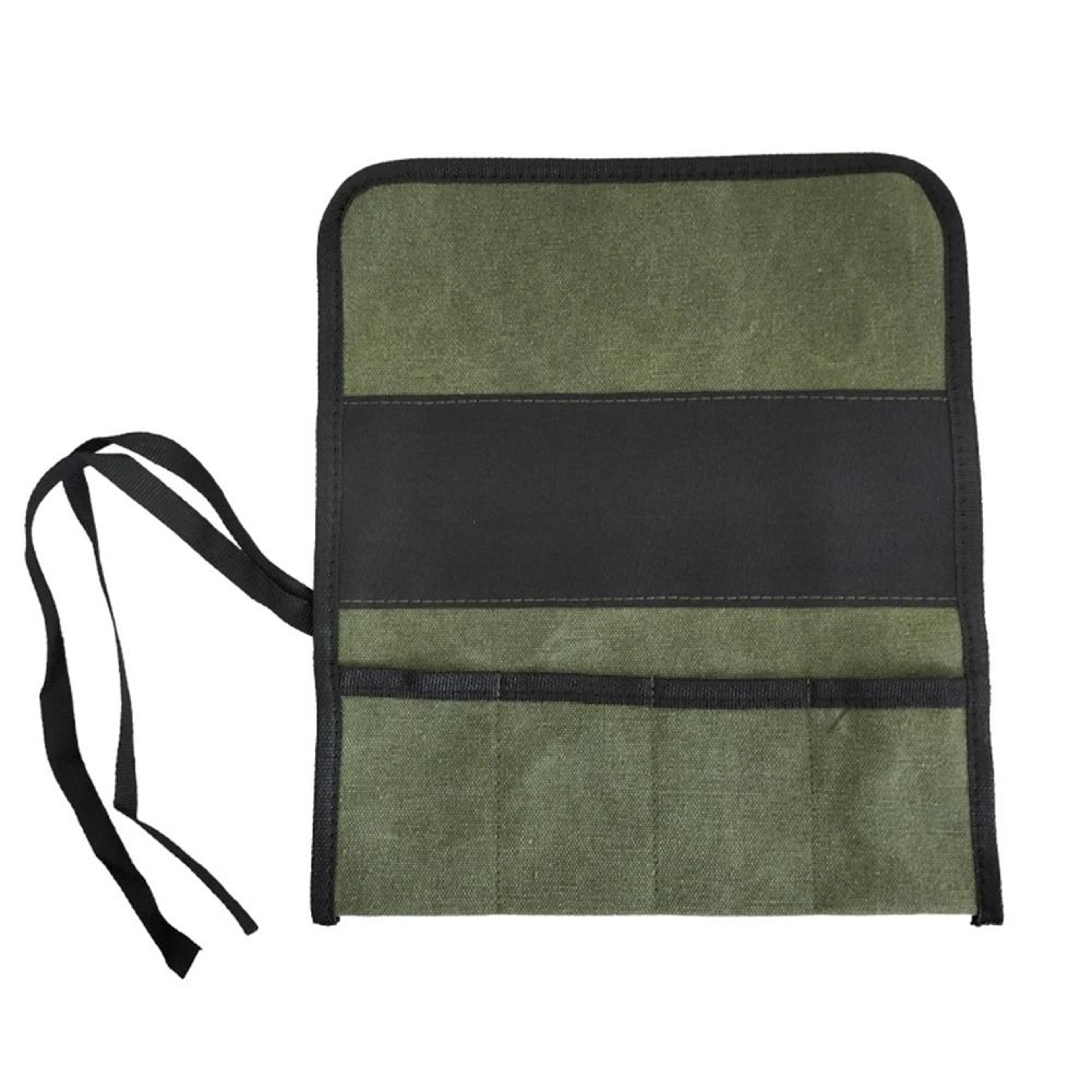 Multi Pocket Roll Up Tool Bag For Organized Storage And Easy Carry 6