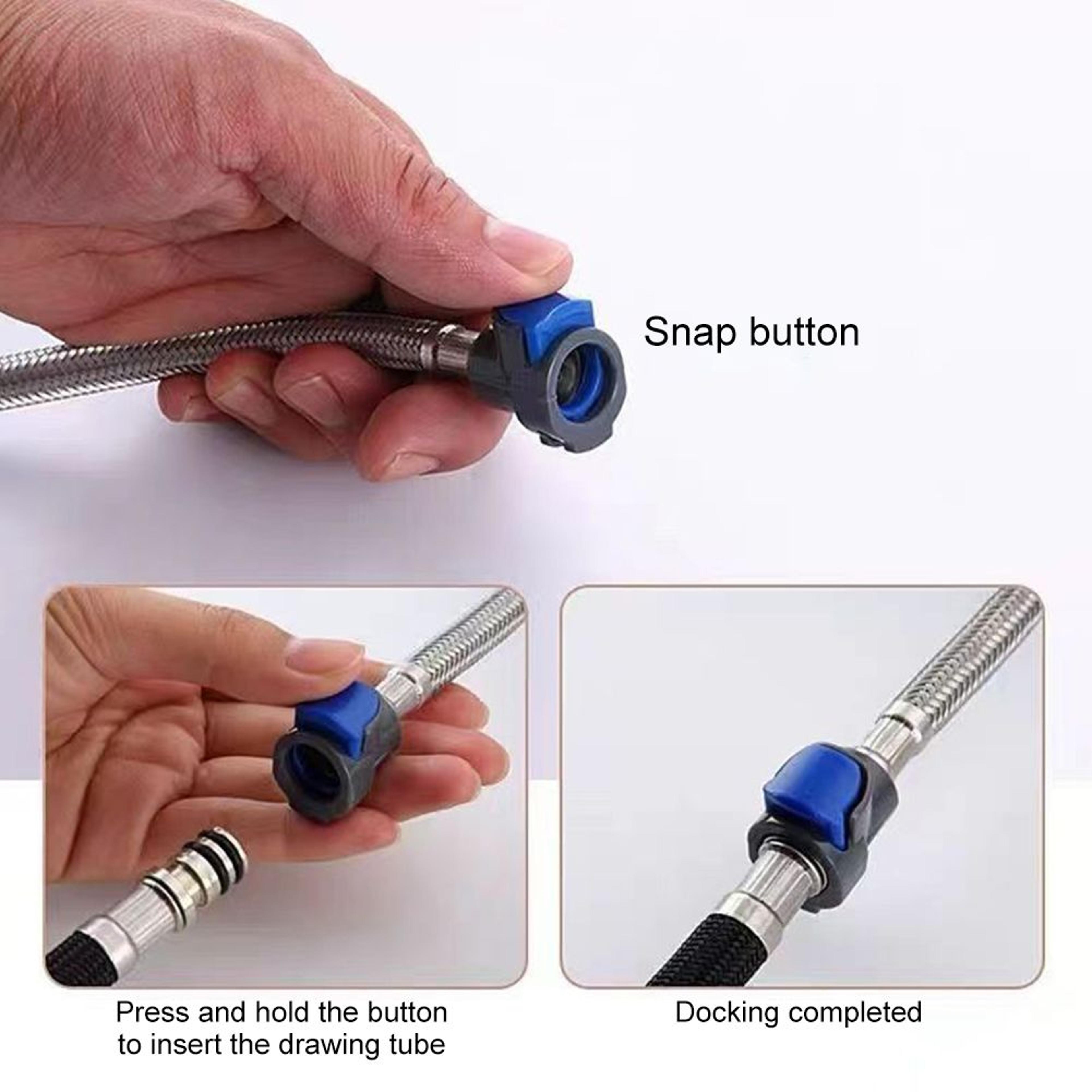 Flexible Pull Out Faucet Hose For Smooth 360 Degree Kitchen Use 1
