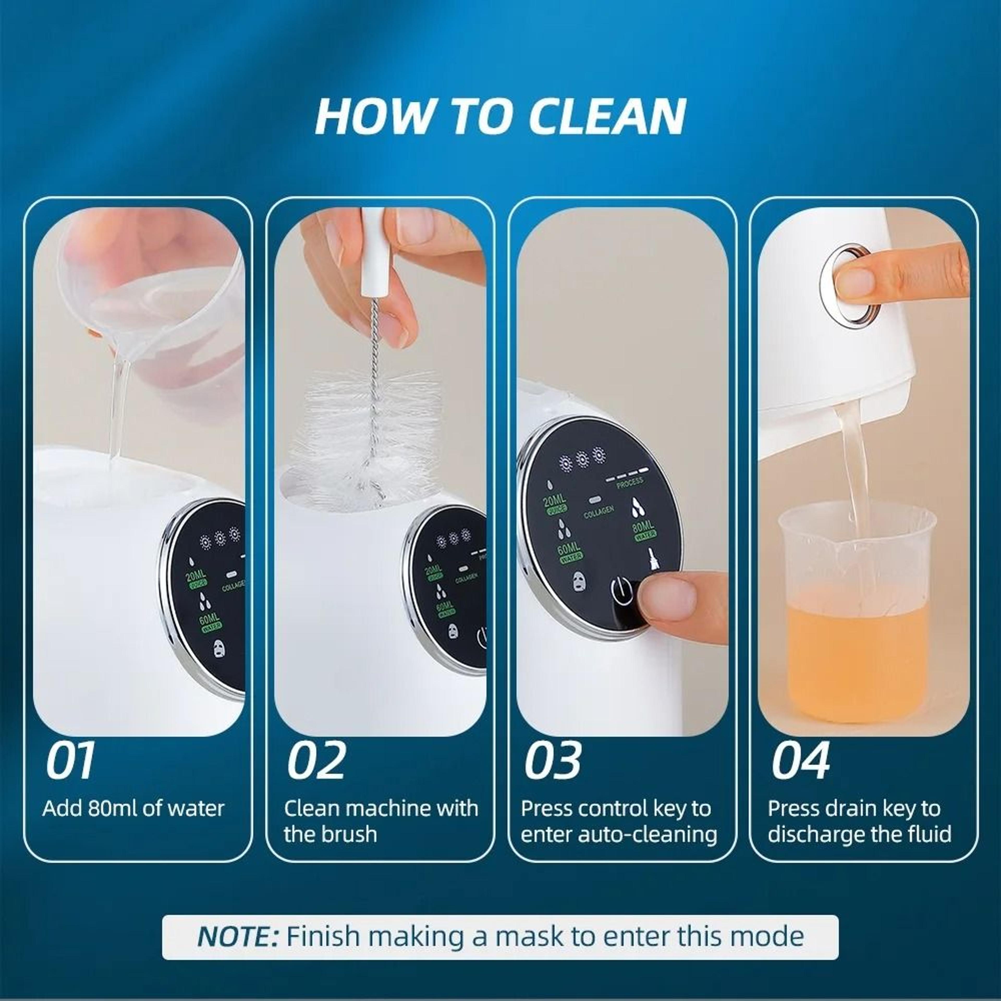 Automatic DIY Fruit And Vegetable Facial Mask Maker Machine 5