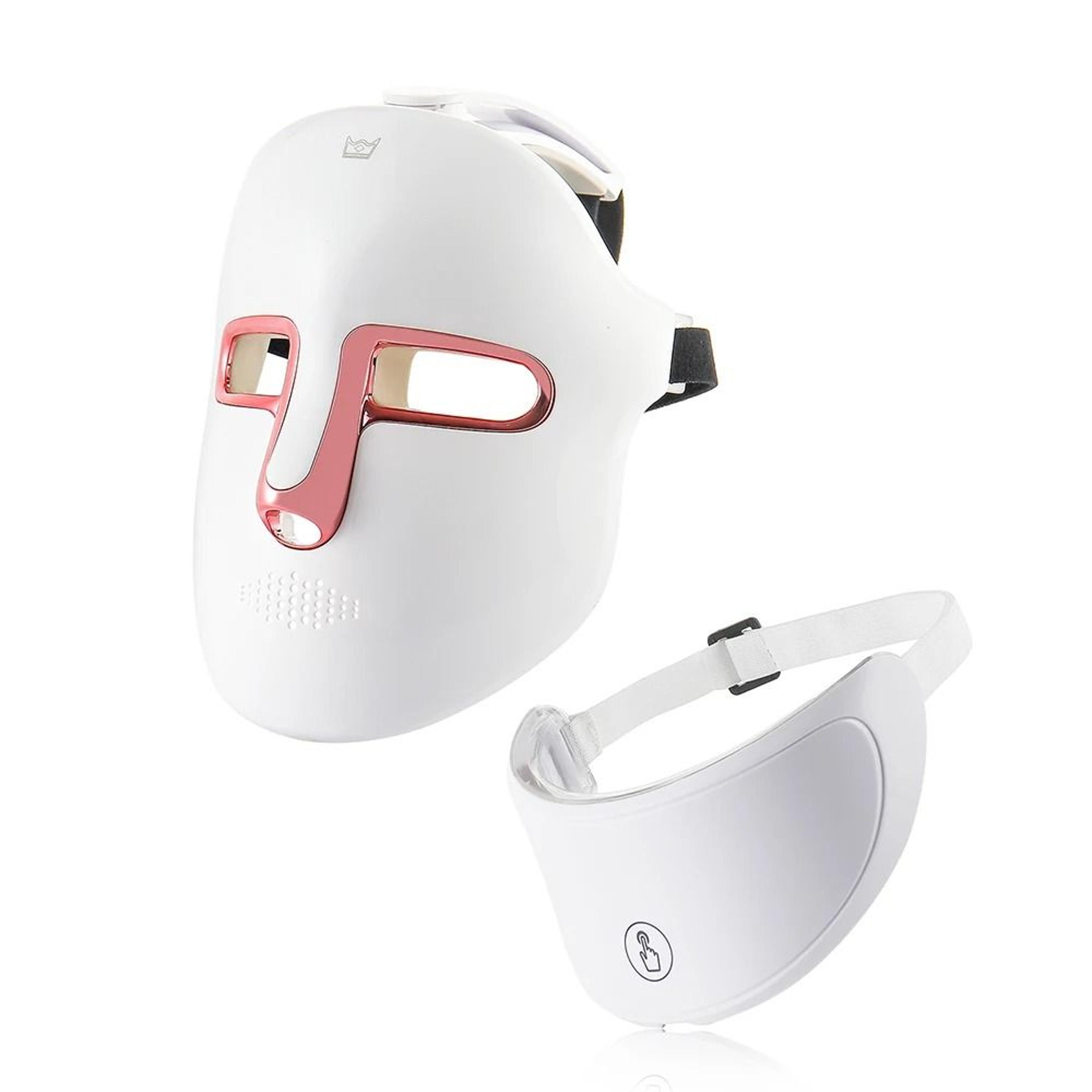 Multi Spectrum 7 Color LED Facial And Neck Phototherapy Mask Set 7
