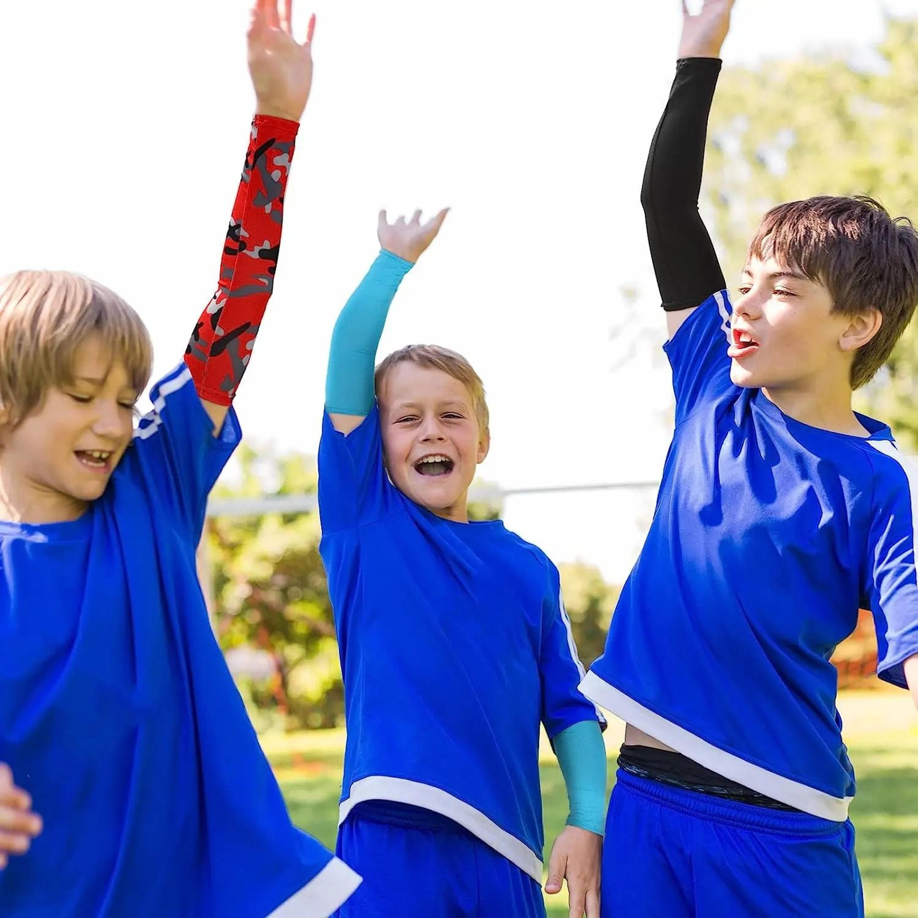 Kids Cooling Arm Sleeves For UV Sun Protection 4