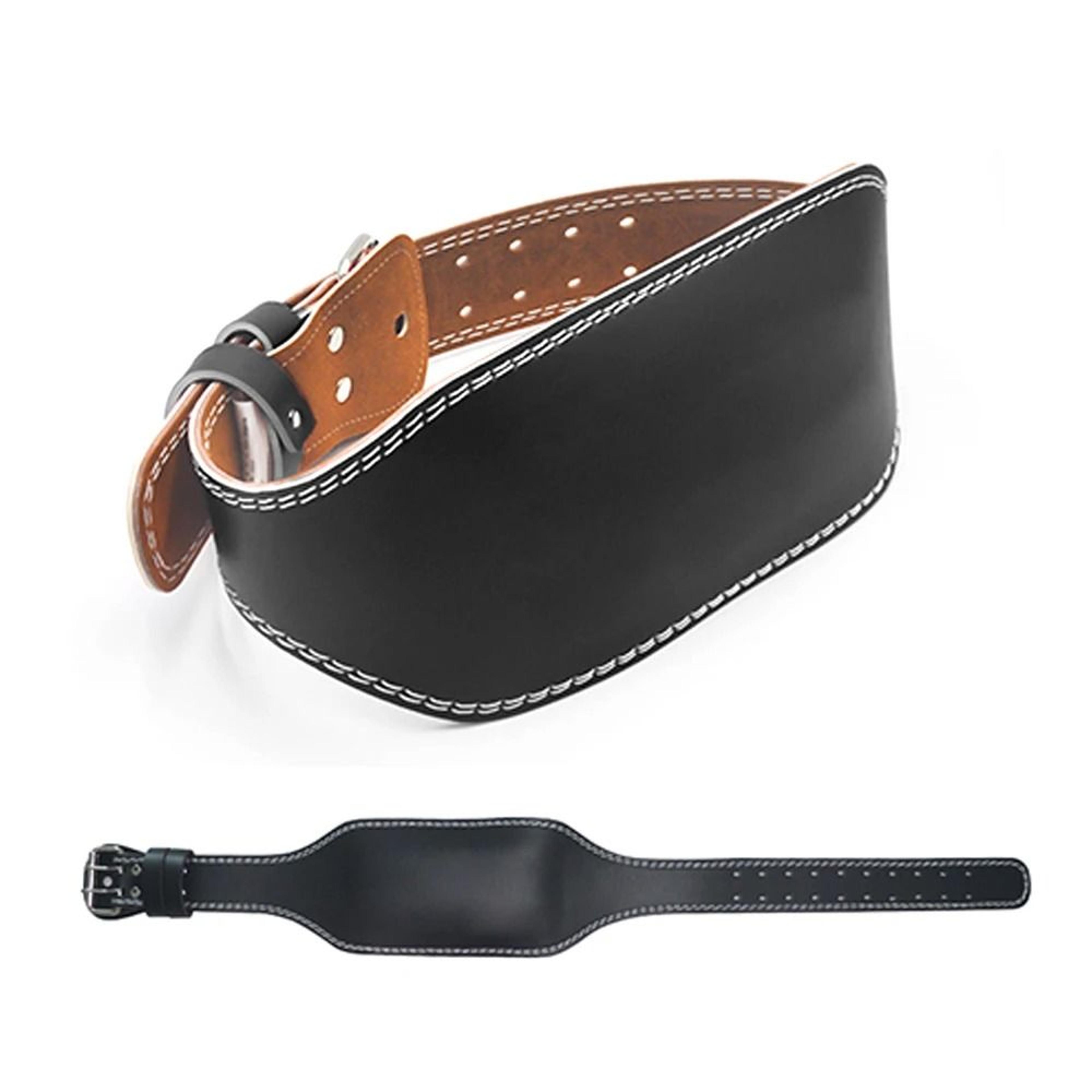 Premium Adjustable Leather Weightlifting Belt And Lumbar Support 6