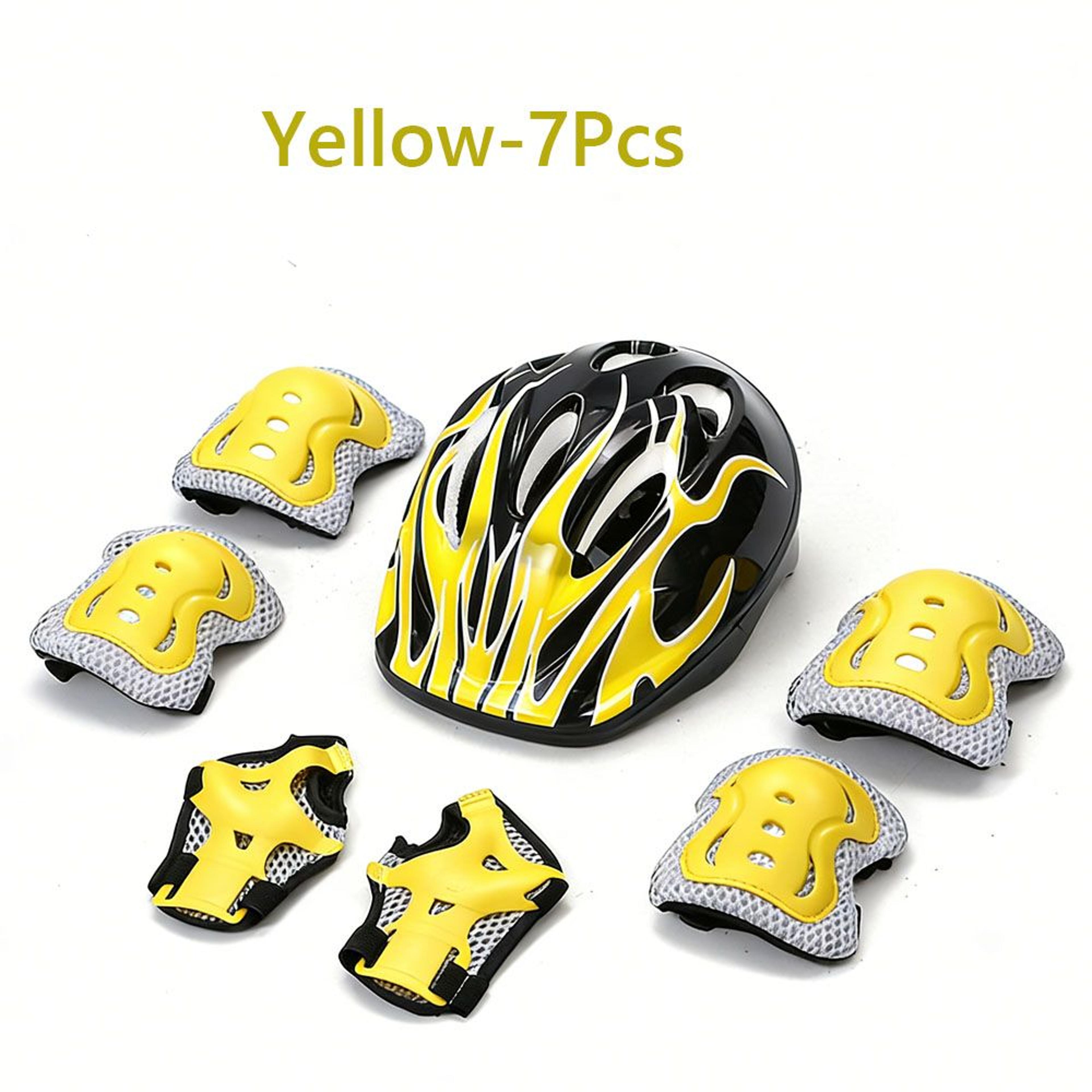 Premium Kids Skating Protective Gear Set And Skateboard Helmet Combo Kit 7