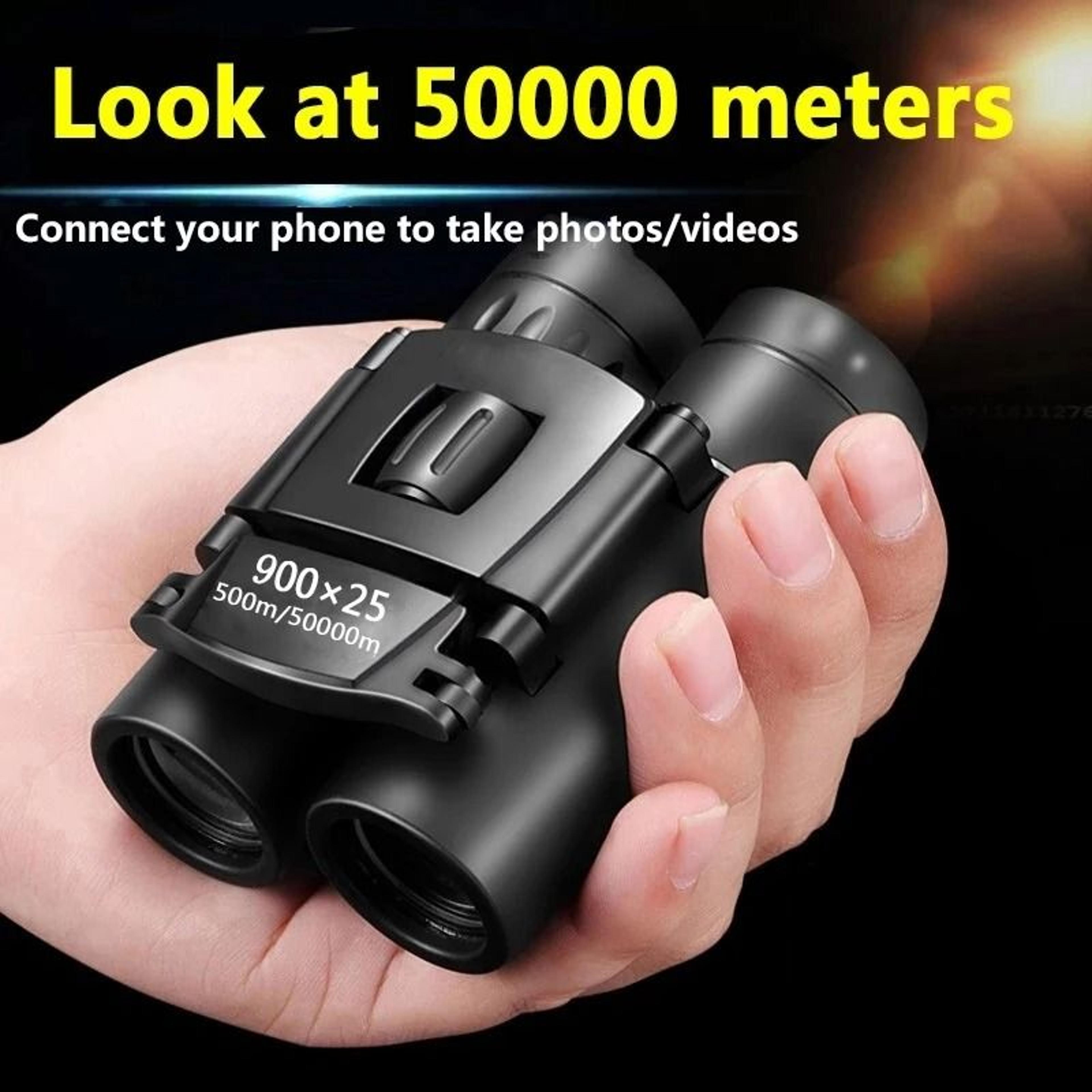 portable hd zoom long range folding binoculars