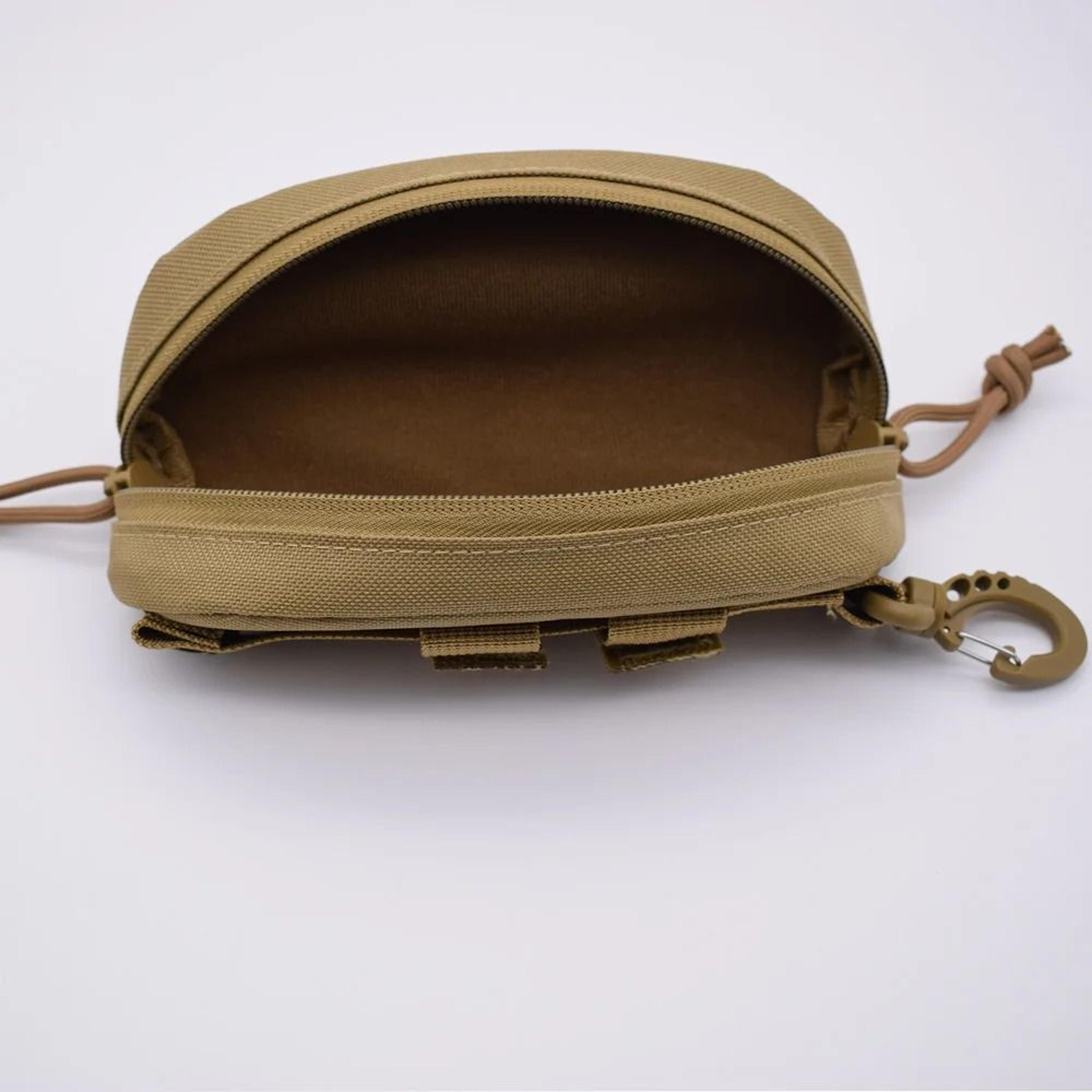 Tactical MOLLE Glasses Pouch And Hard Shell Sunglasses EDC Case 1