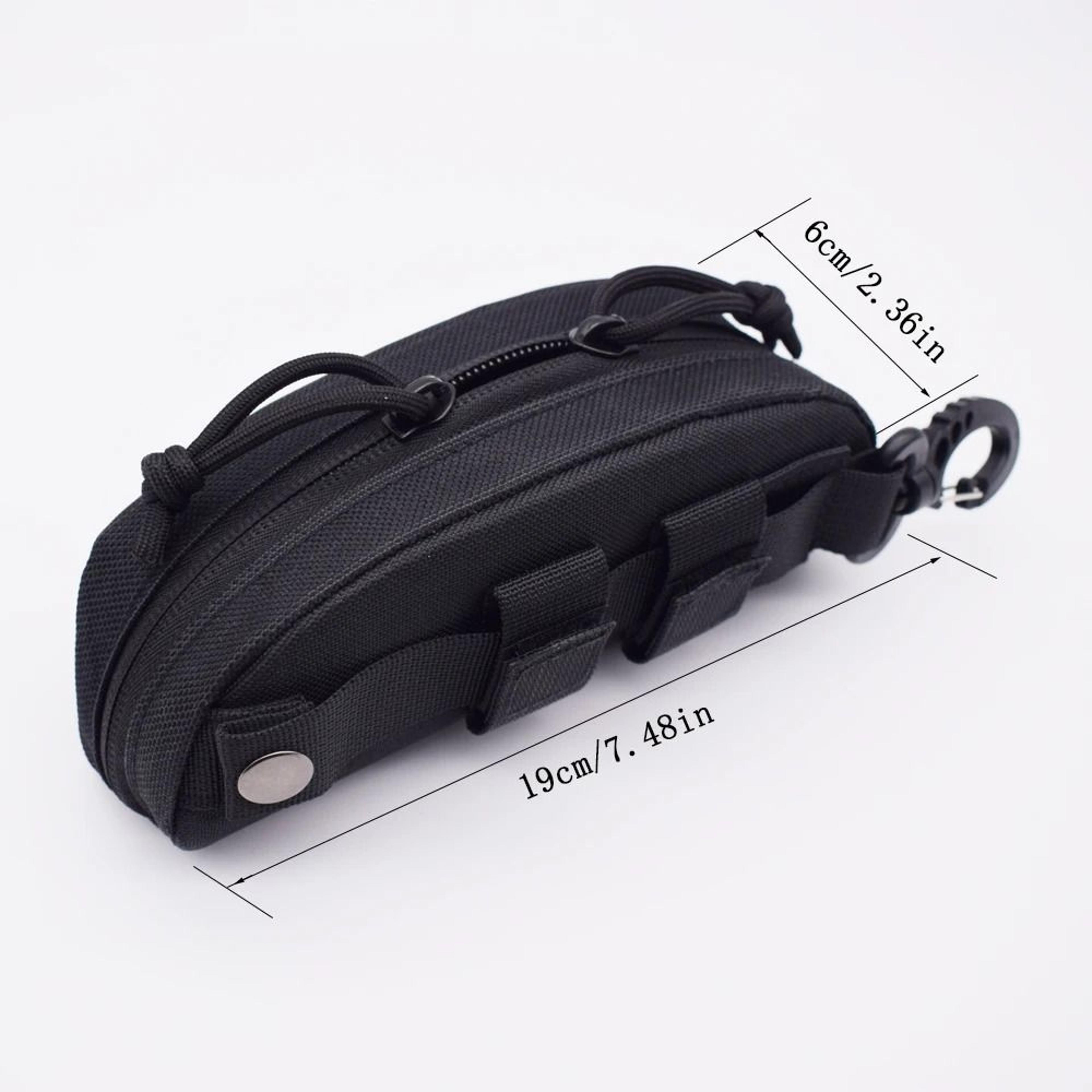Tactical MOLLE Glasses Pouch And Hard Shell Sunglasses EDC Case 3
