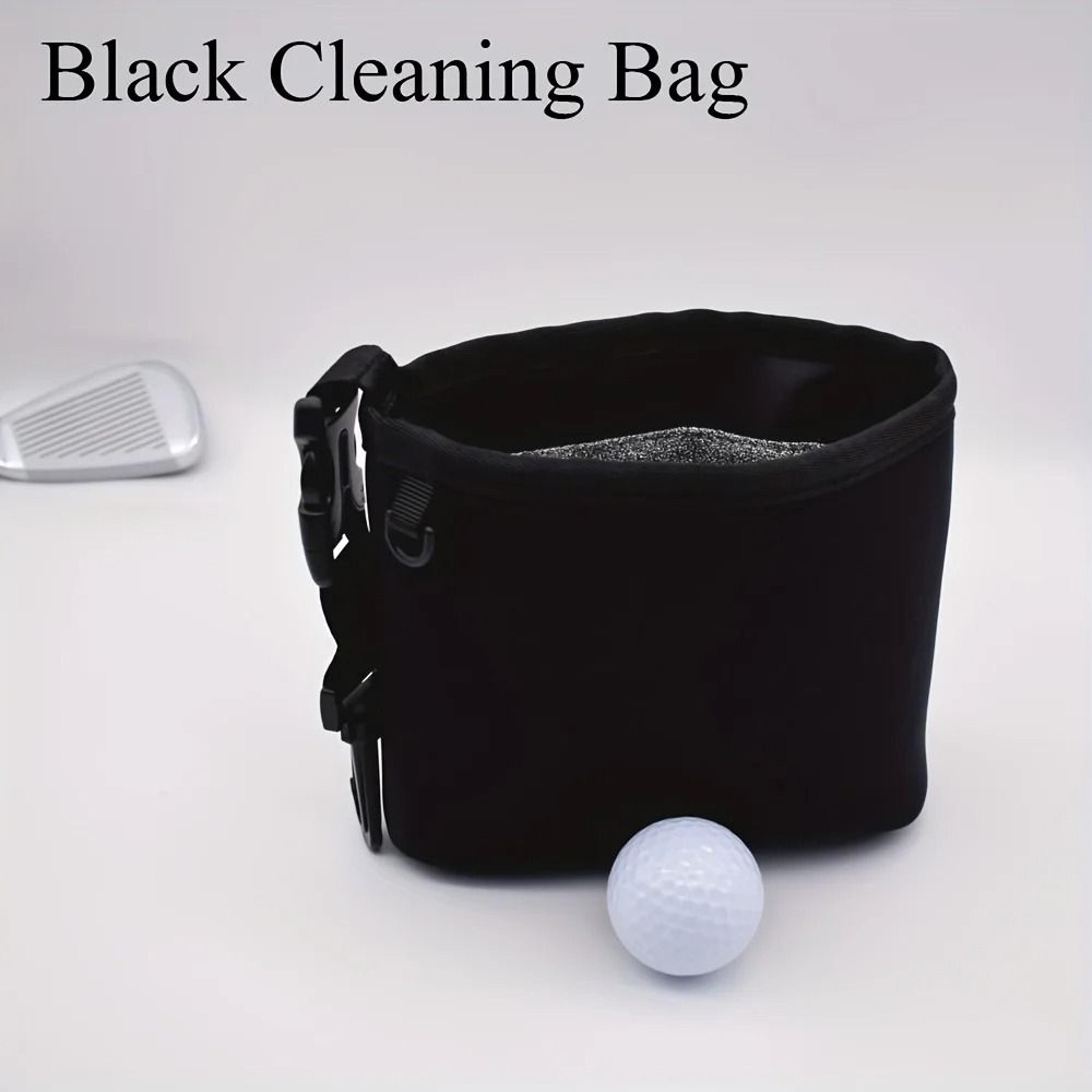 Golf Club Cleaning Bag And Golf Ball Organizer Pocket 6