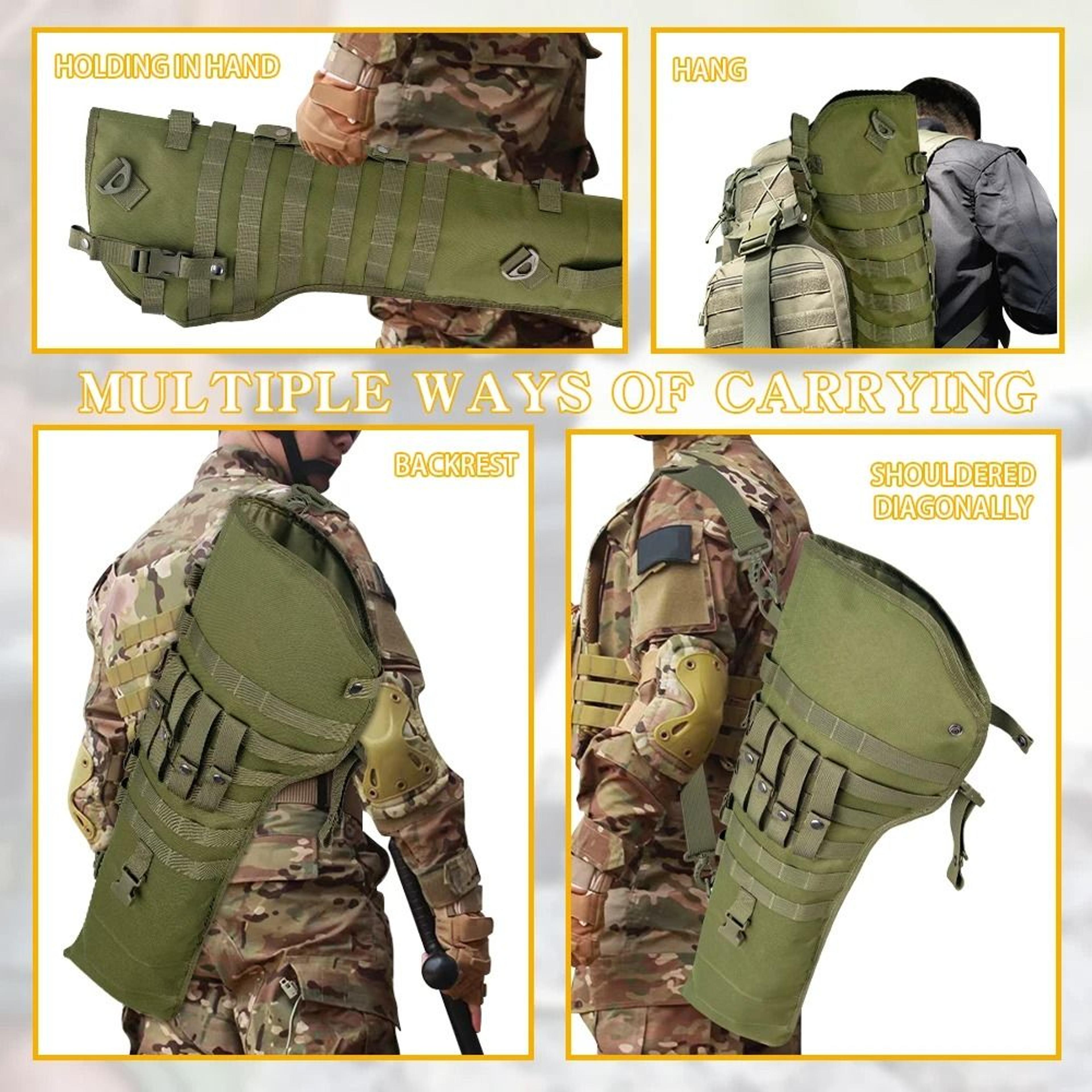 34 Inch Tactical Rifle And Shotgun Scabbard Carry Case 1