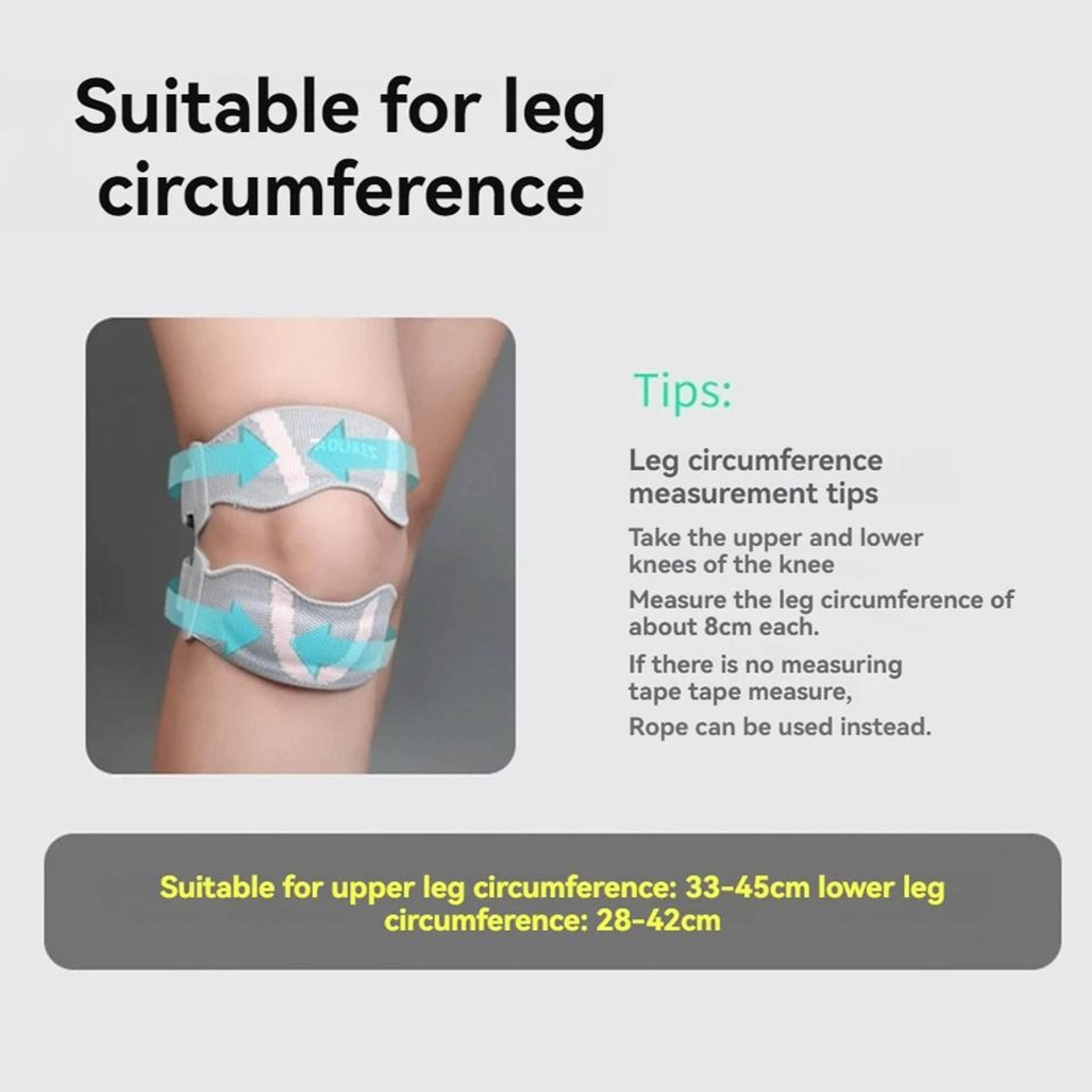 Patellar Knee Strap Brace With Ergonomic Silicone Shock Pad 1