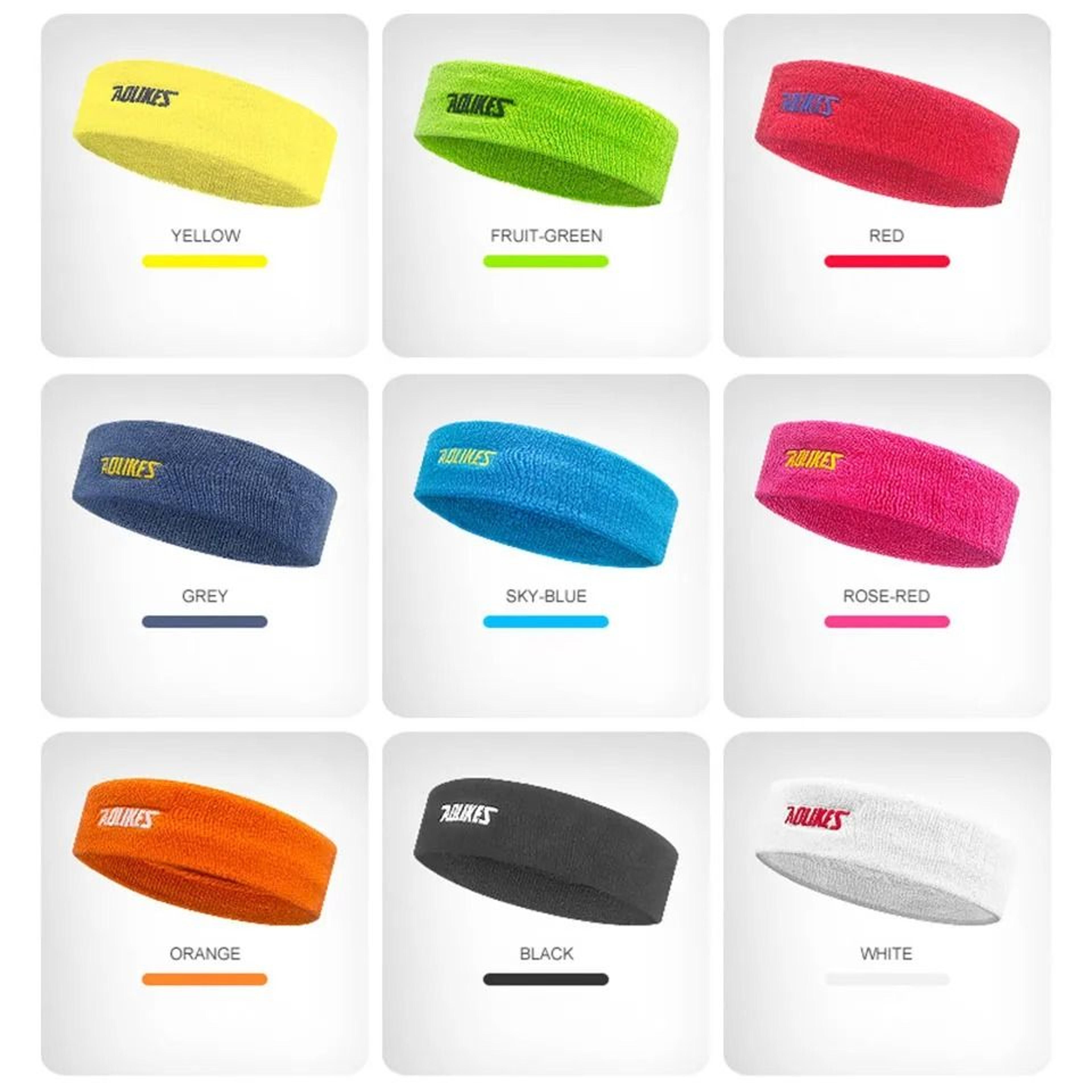 HighQuality Cotton Athletic Sweat Headband For Men And Women 2