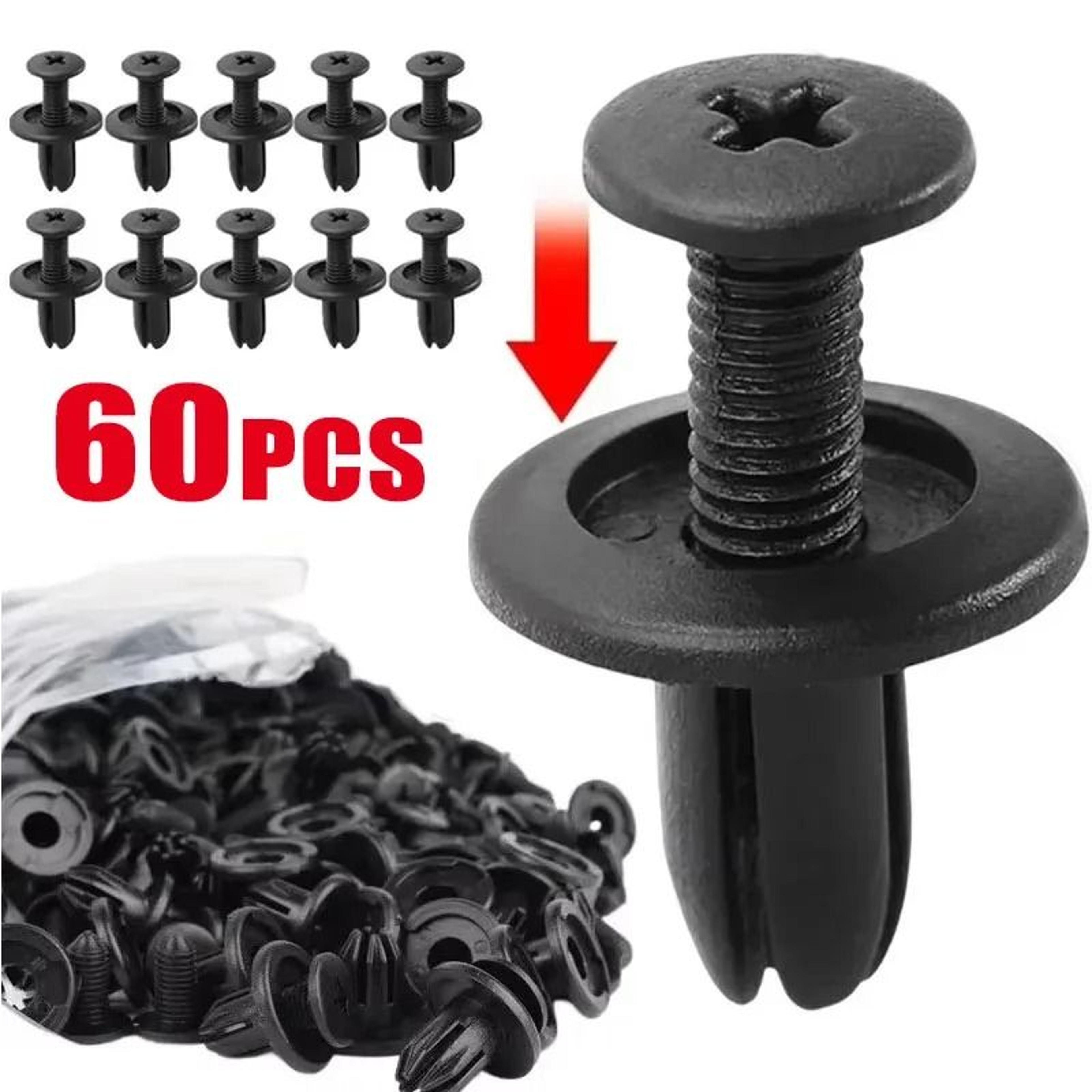 0.31 in plastic rivets fasteners and car bumper fender push clips
