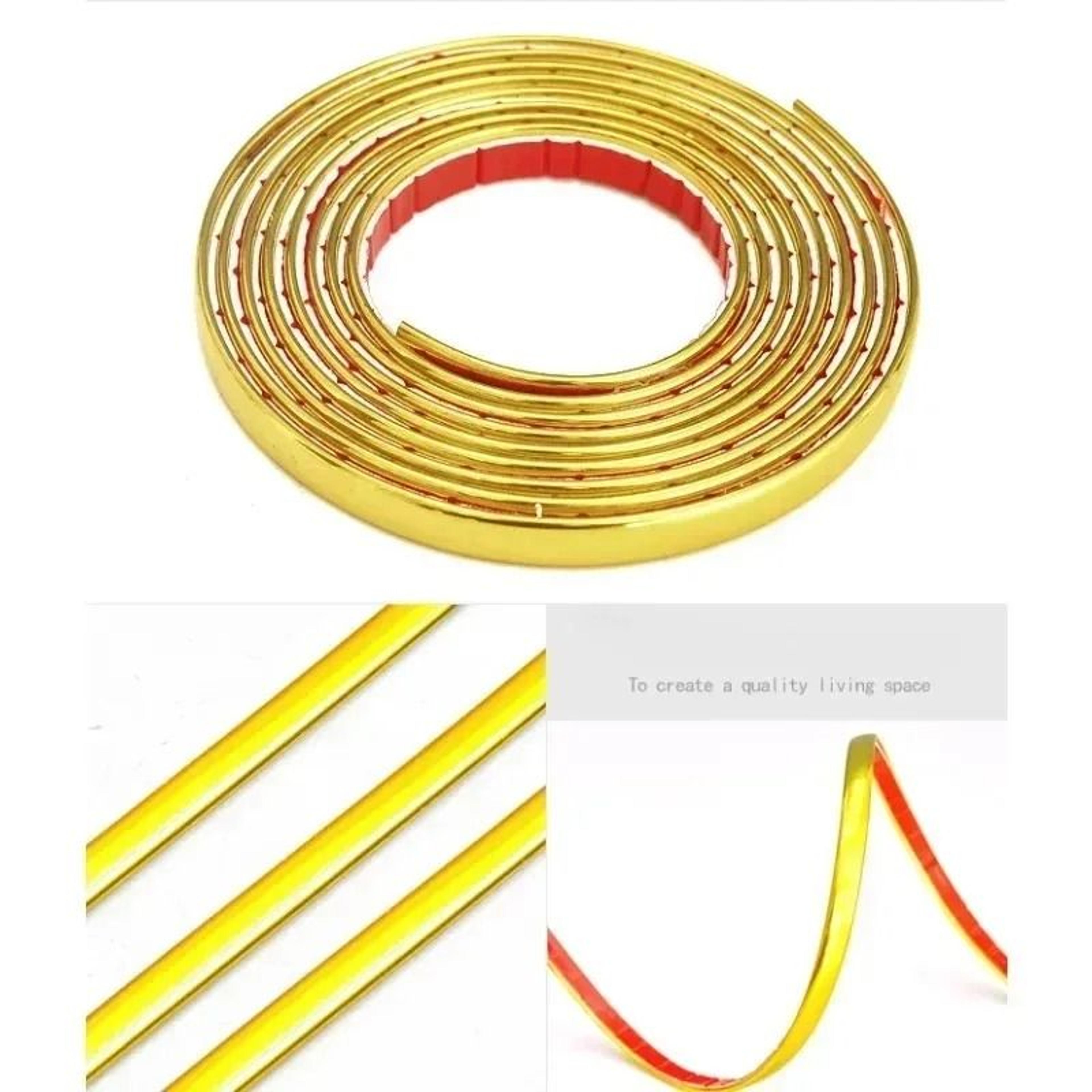 5m 164 Ft Self Adhesive PVC Molding Trim Strip  Flexible Wall Border  Mirror Frame Decor Line 7
