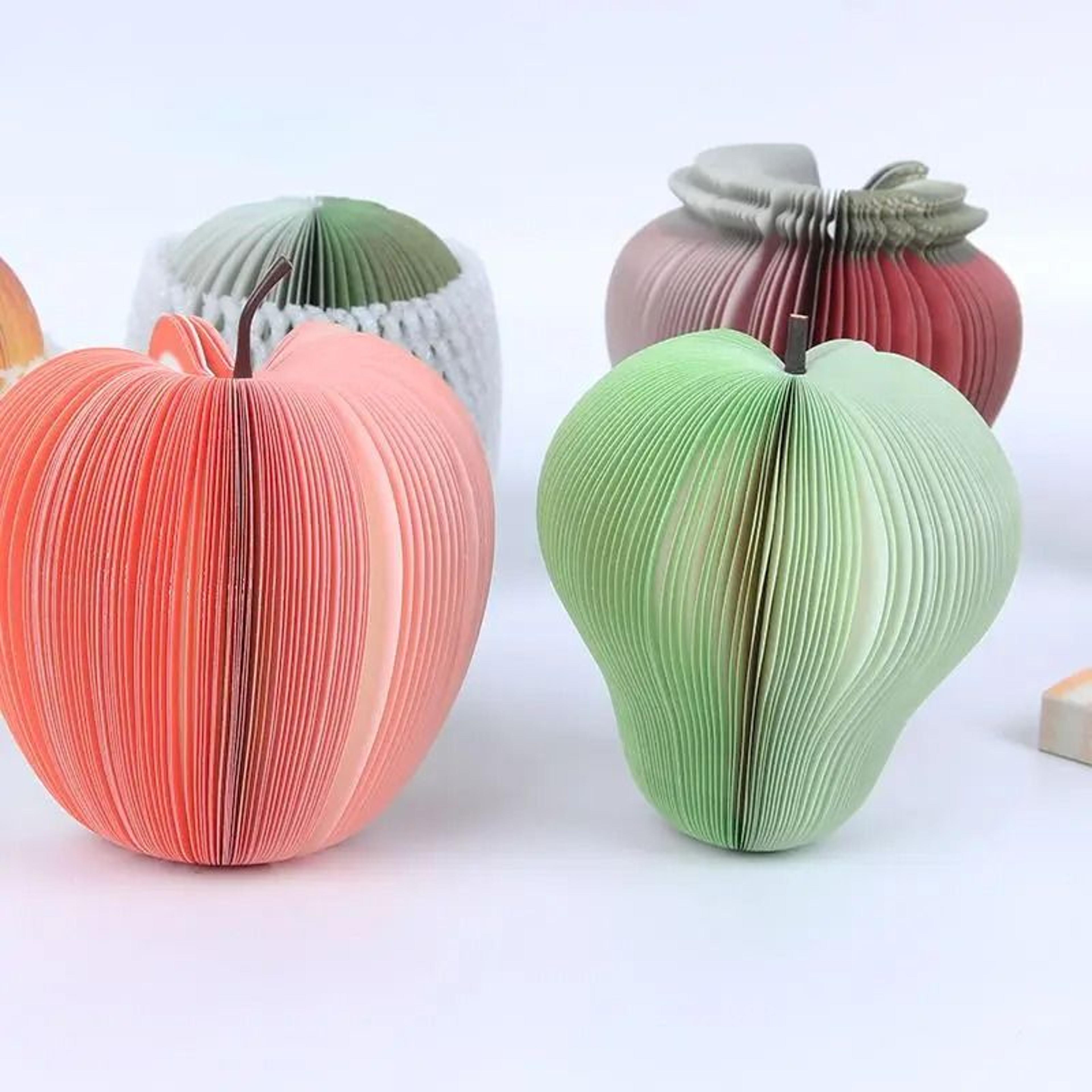 Cute Creative DIY Fruit Sticky Notes Memo Pads SelfAdhesive Paper Korean Stationery For Office And  3