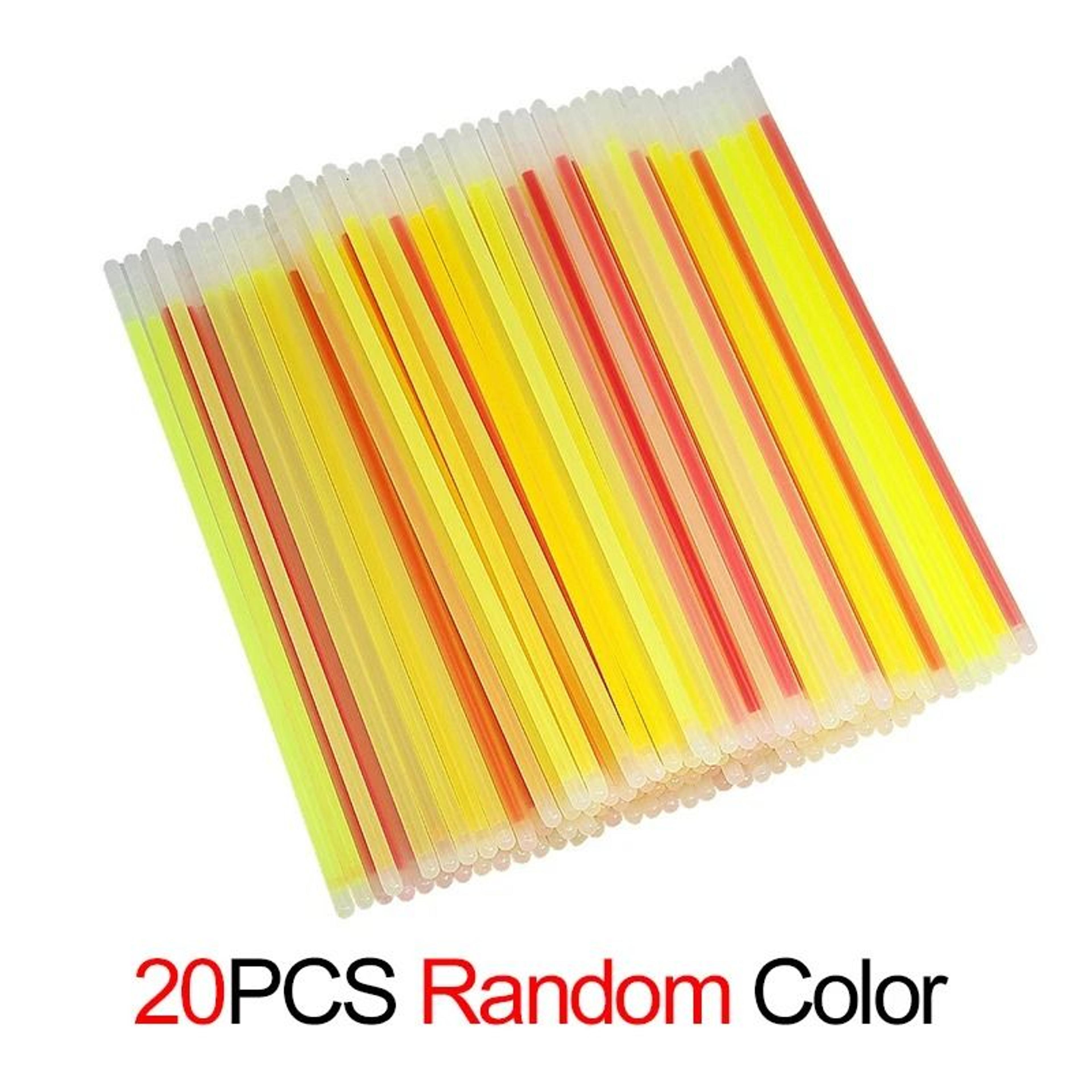 Glow Stick Set Night Glowing Fluorescence Sticks Cheering Props Festival Home Party Garden DIY Deco 7