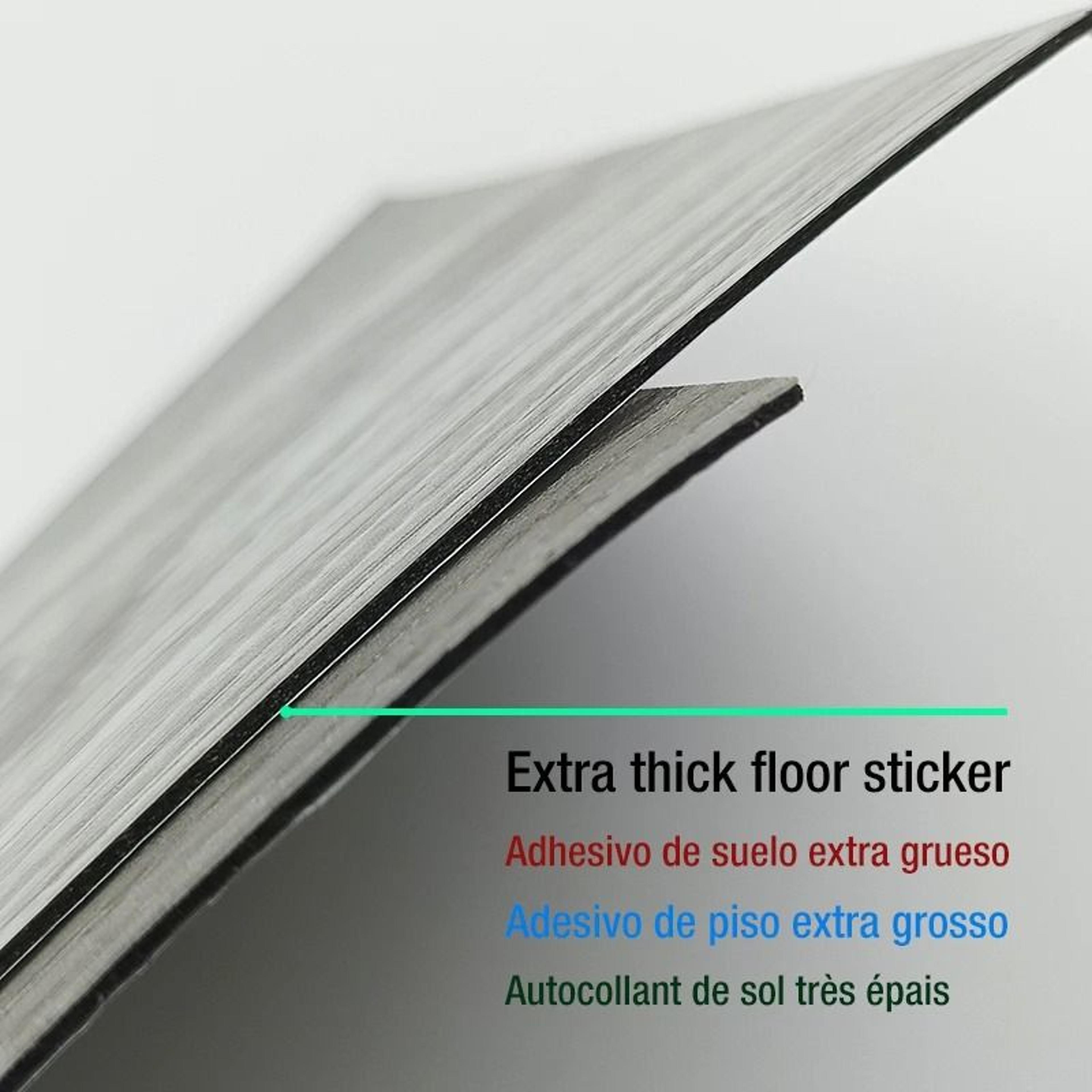 359 X 598 Inch 3D Self Adhesive Wood Grain Floor Wall Sticker Waterproof Wear Resistant Vinyl Plank 3