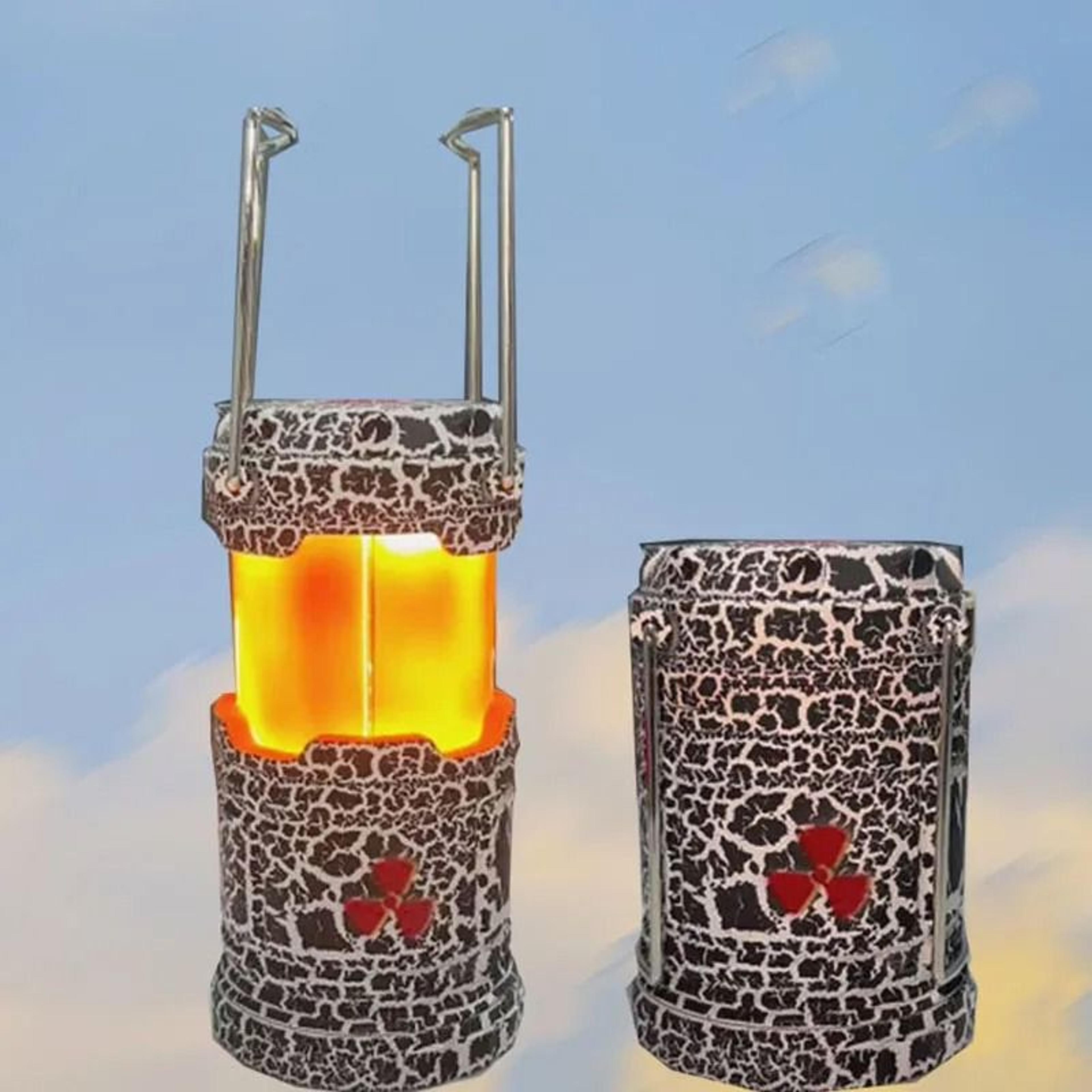 Nuclear Reactor Lantern Mini Handheld Nuclear Reaction Push Simulation Illuminator Toy Sci Fi Desk  6