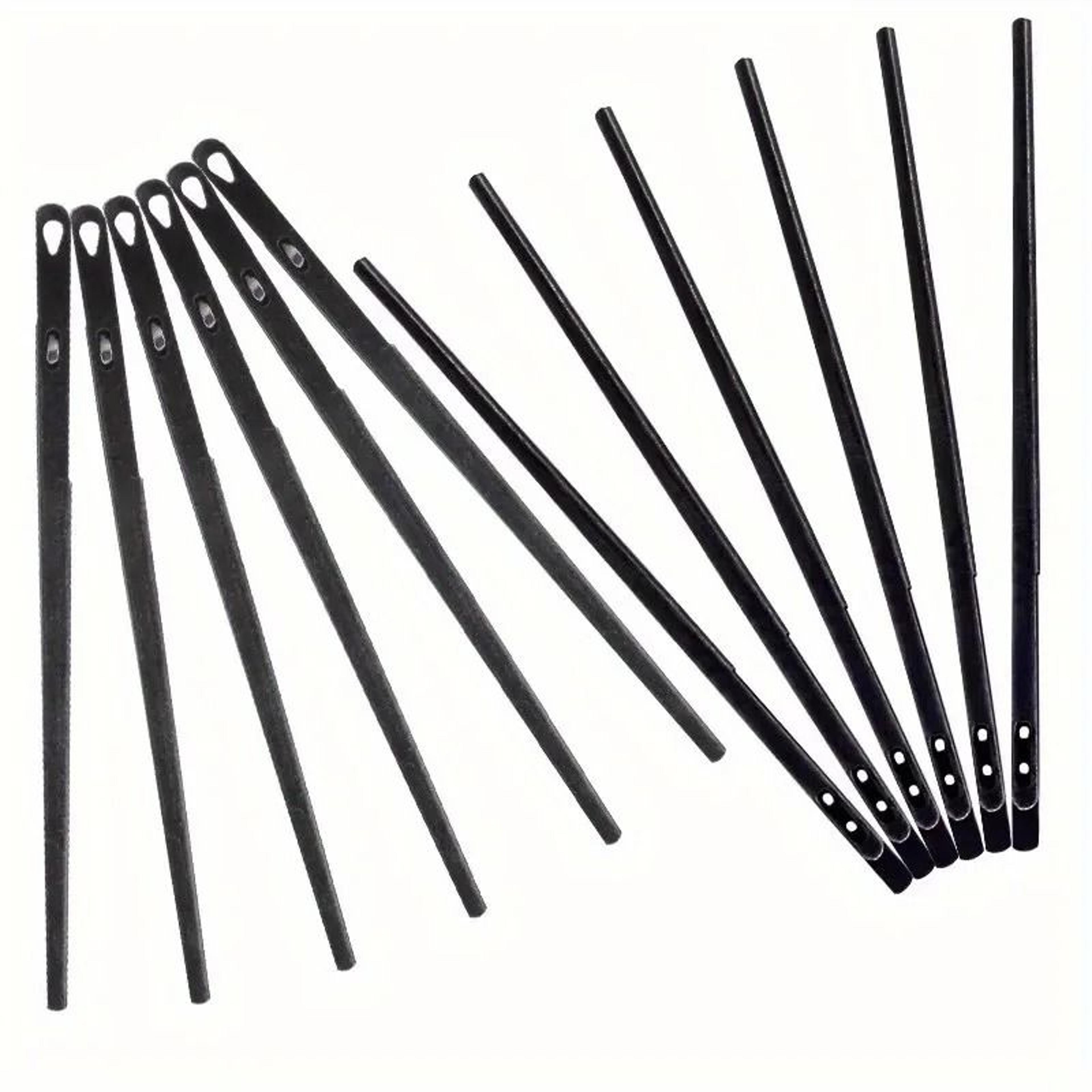 6 Pieces Leather Sewing Craft Tool Single And Double Hole Leather Cord Lace Needles 5