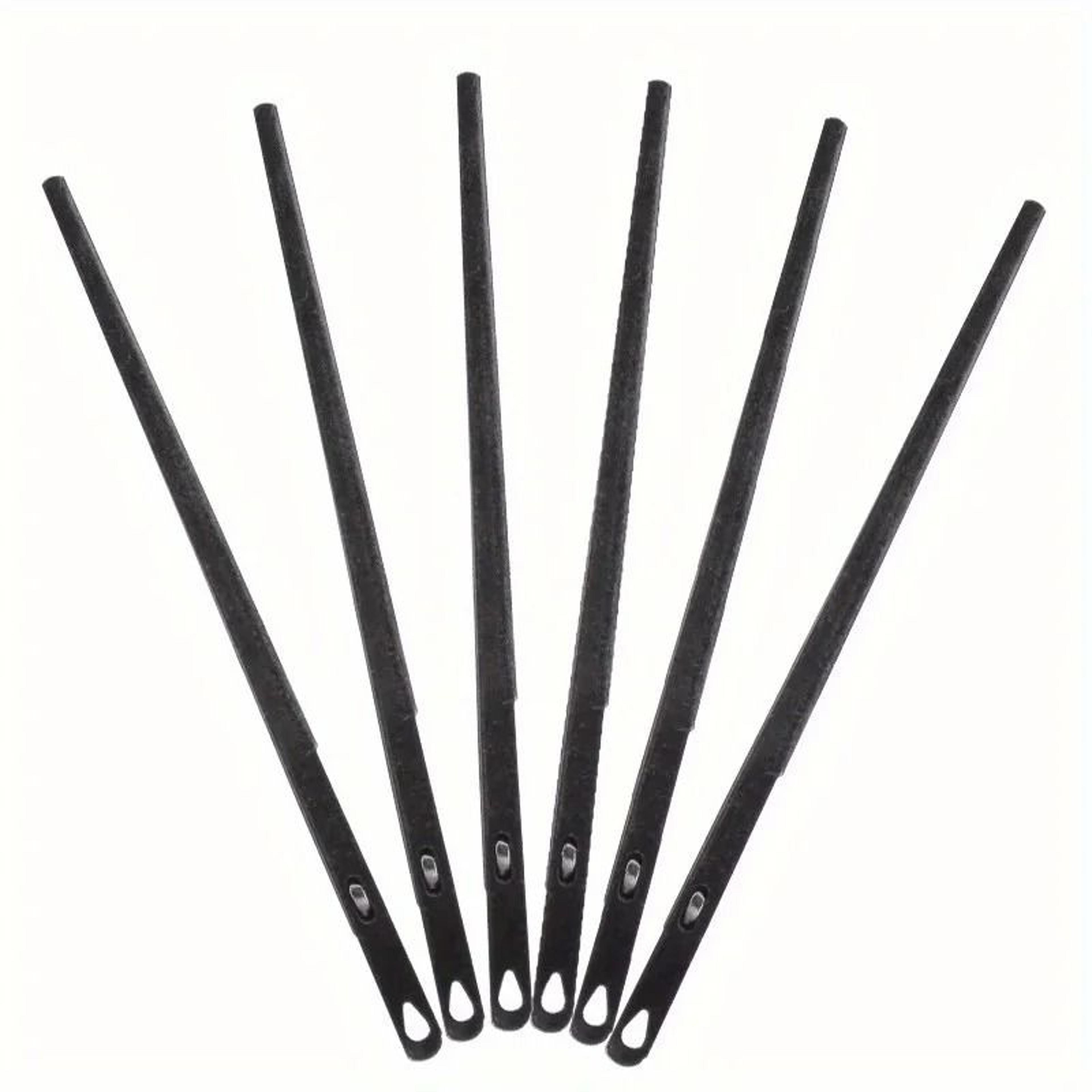 6 Pieces Leather Sewing Craft Tool Single And Double Hole Leather Cord Lace Needles 7